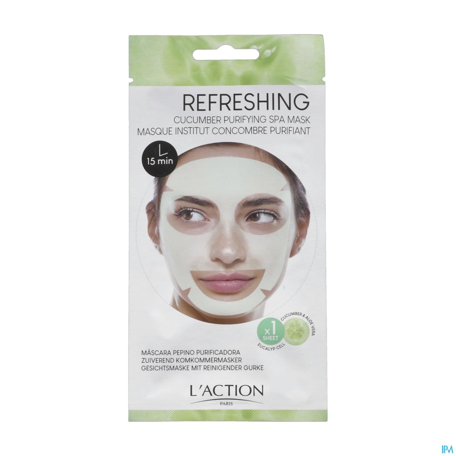 L'ACTION MASQUE PURIF CONCOMBRE 1 — Pharmacie Duroc - Paris