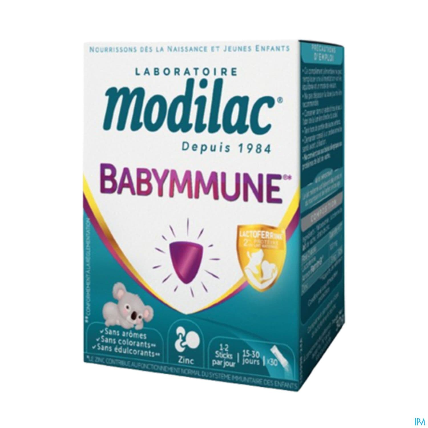 Modilac Babymmune Stick 30 — Pharmacie Pharmavance Pierre Fontaine