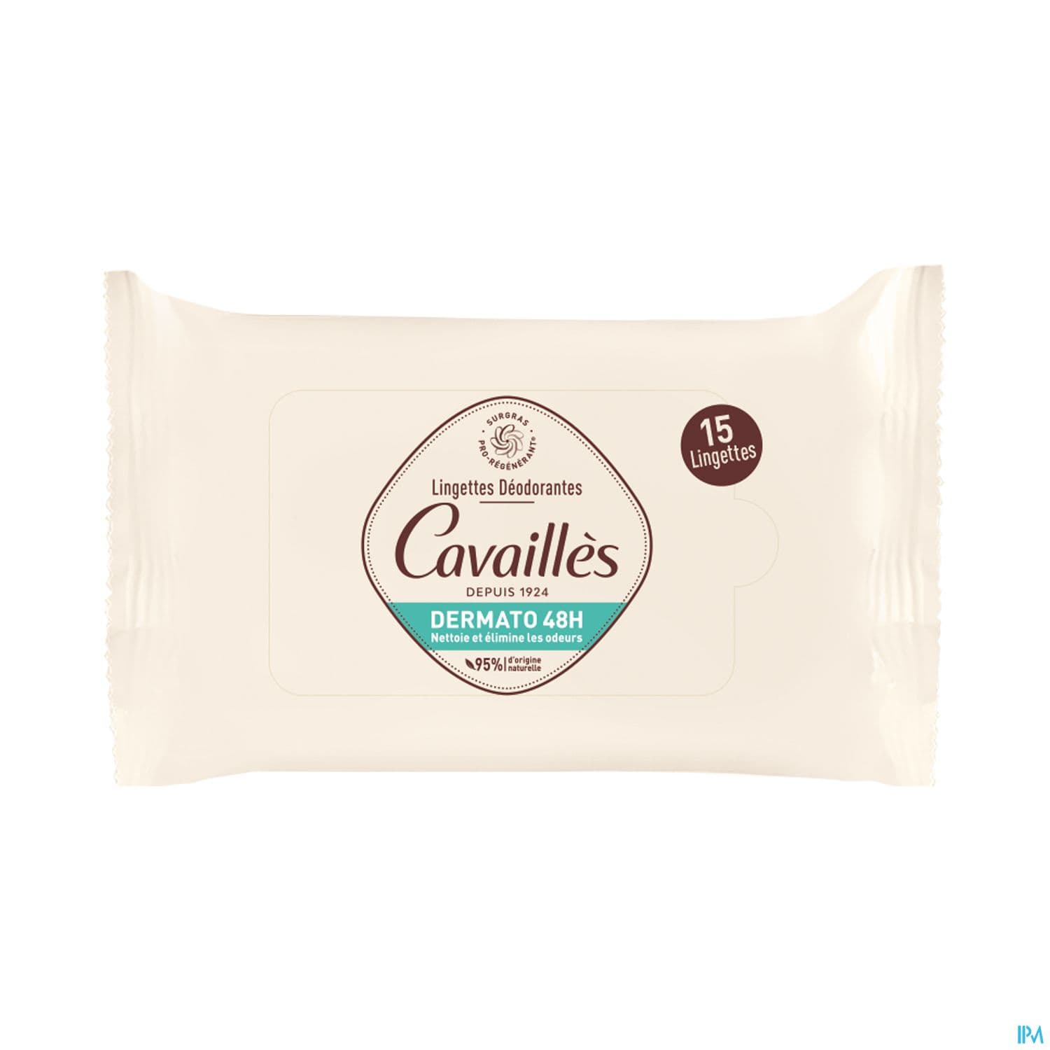 CAVAILLES DEO DERM 48H LINGETTE 15 — Pharmacie du stade