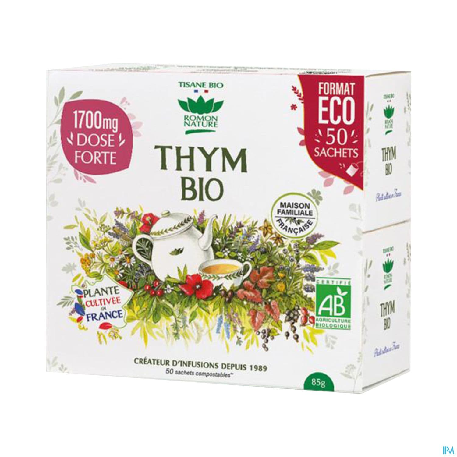 ROMON NATUR TIS BIO THYM SAC50 — Pharmacie St Honoré - Amiens