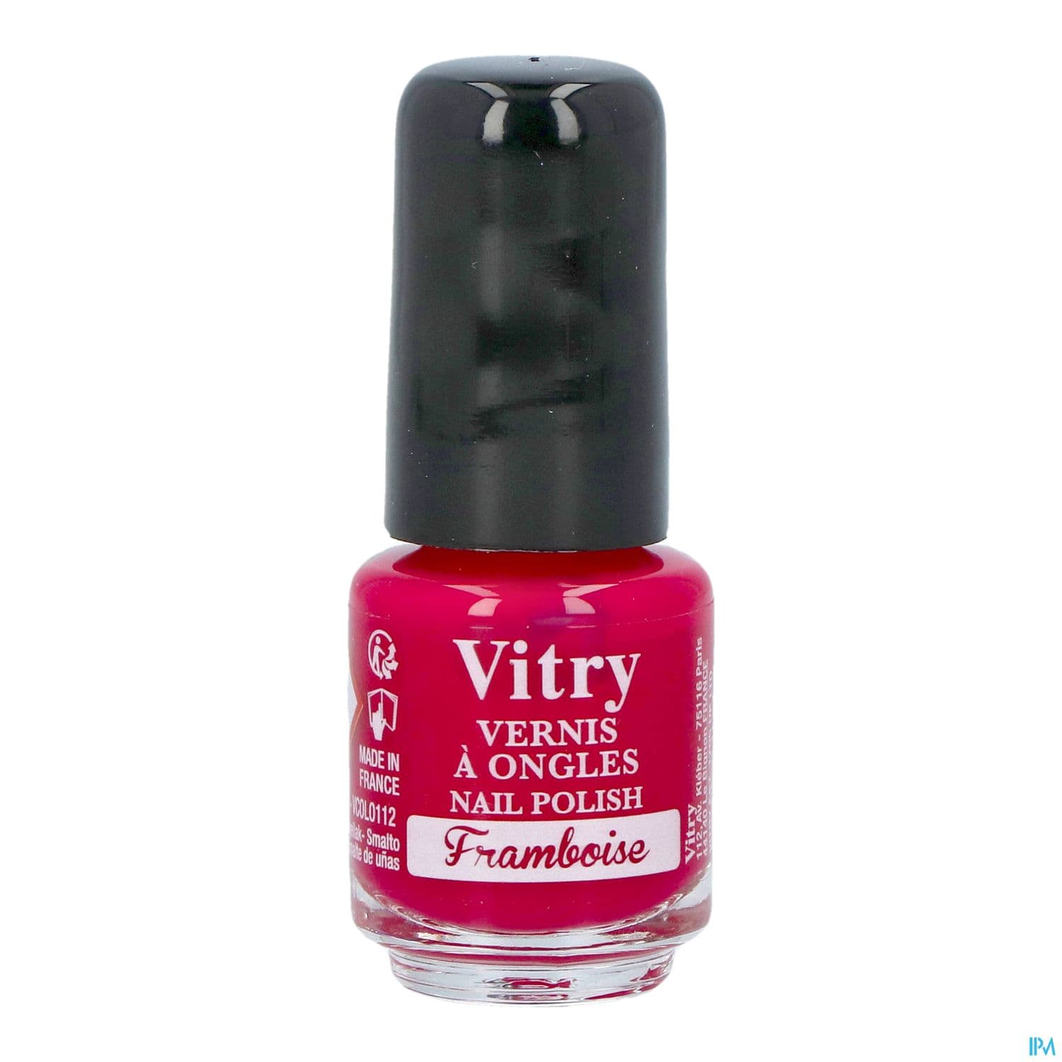 Vitry Vernis Ongles Framboise Mini 4ml — PHARMACIE DES CLINIQUES