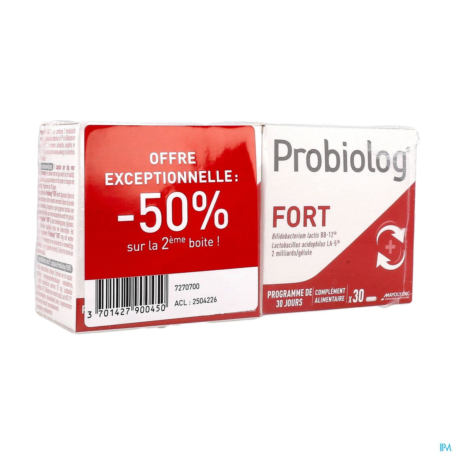 PROBIOLOG FORT GELULE 30X2 — Pharmacie Comedie