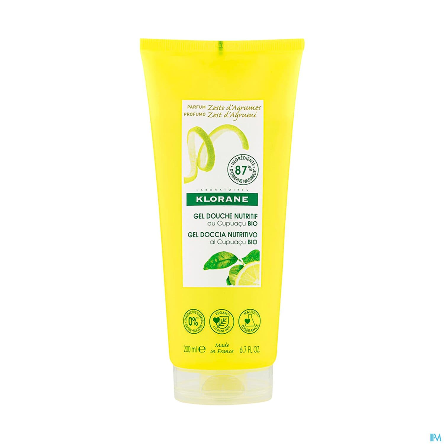 KLORANE GEL DCH ZESTE AGRUME200ML — Grande Pharmacie du Centre