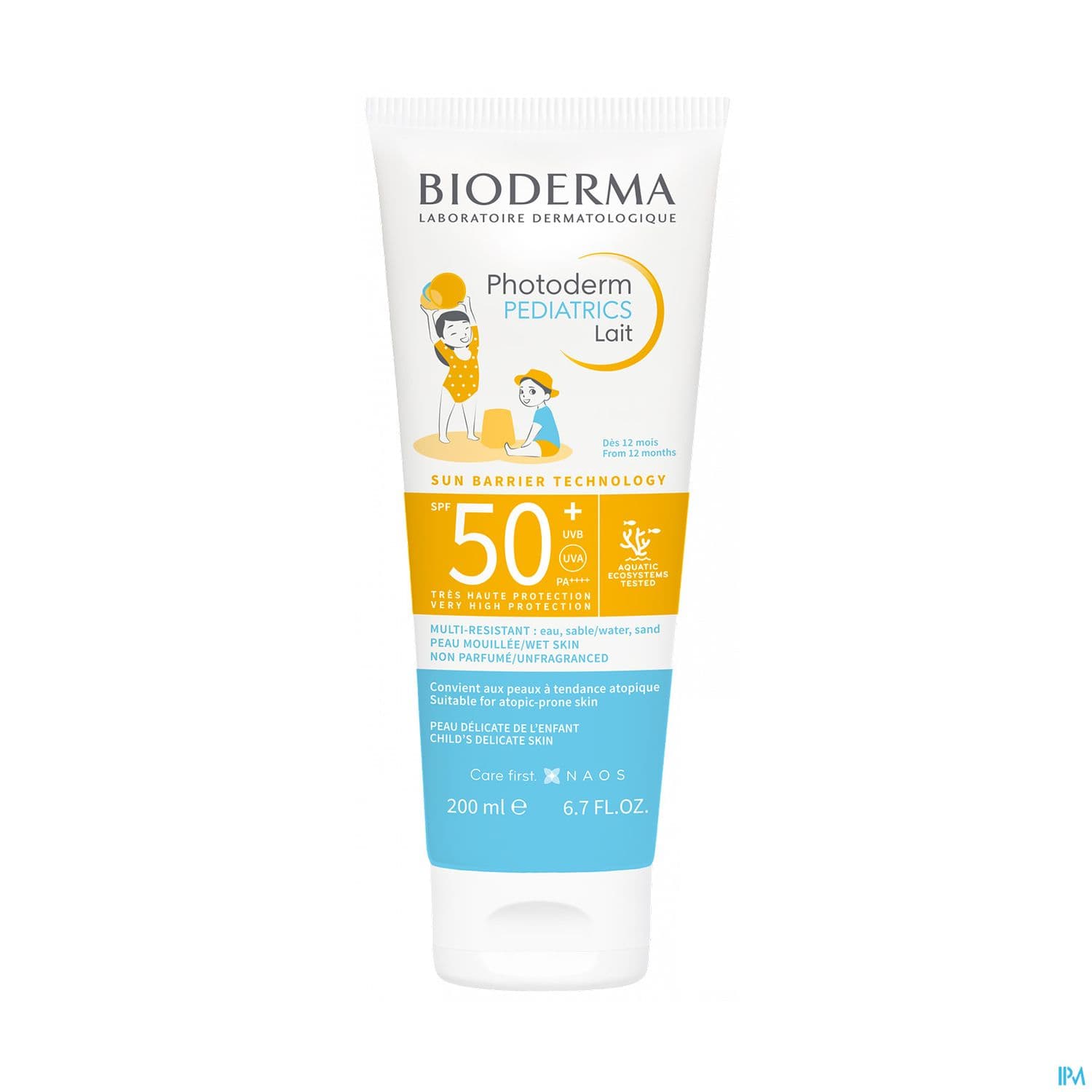 Bioderma Photoderm Pediatrics Lait Spf50+ 200ml — Pharmacie Pharmavance Puteaux