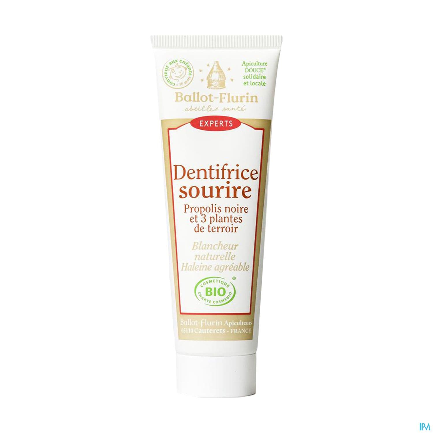 BALLOT FLUR DENT SOURIRE BIO 50ML — Pharmacie du Grand Vitrolles