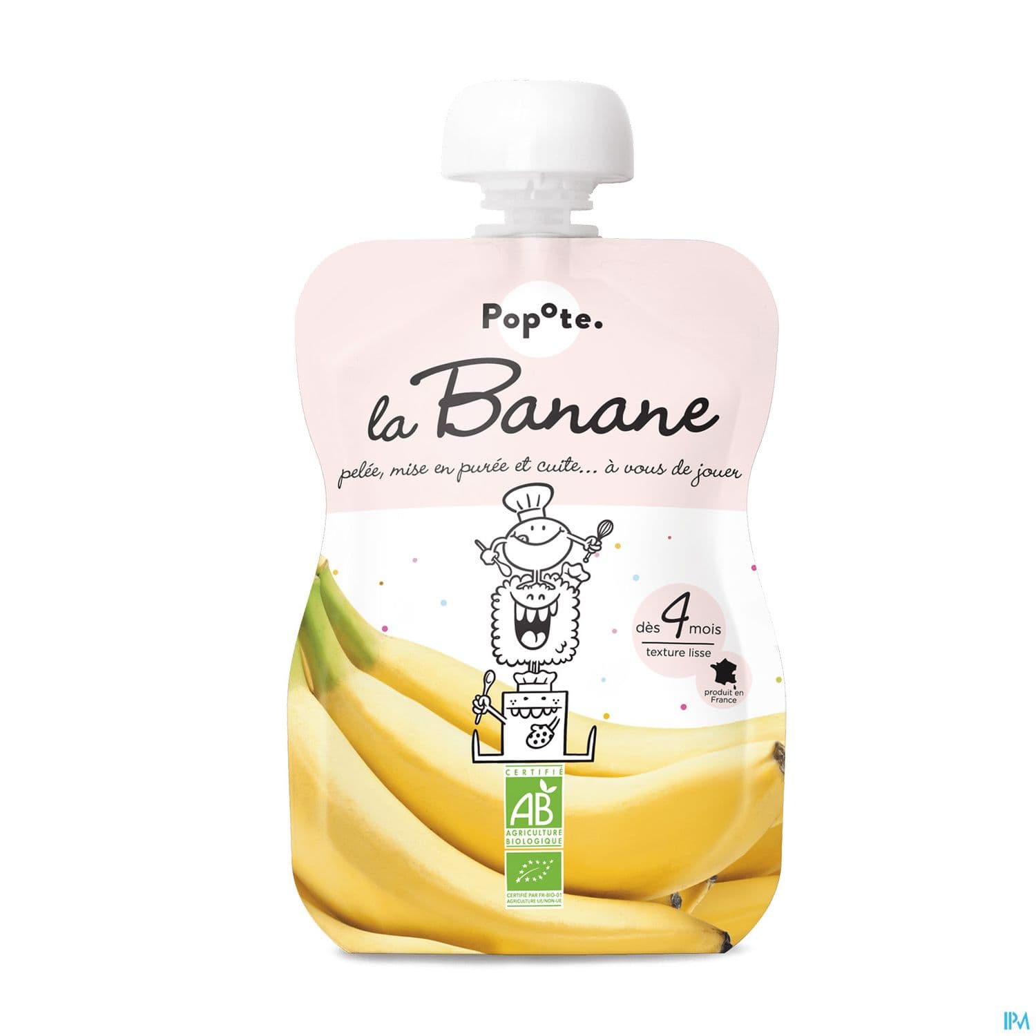 POPOTE COMPOTE BANANE 120G — Pharmacie Boulogne Print