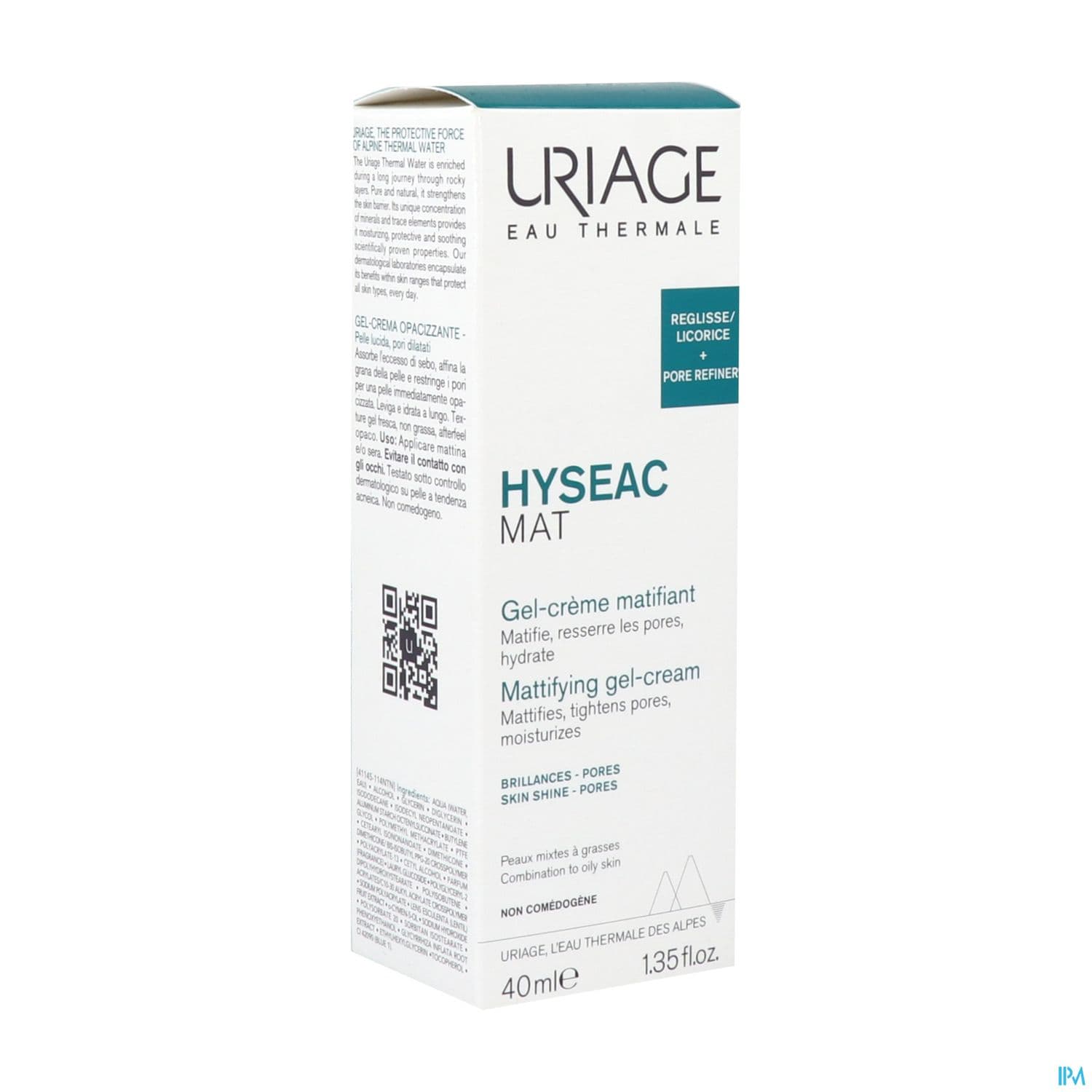 Uriage Hyseac Mat' 40ml — Pharmacie Oceane