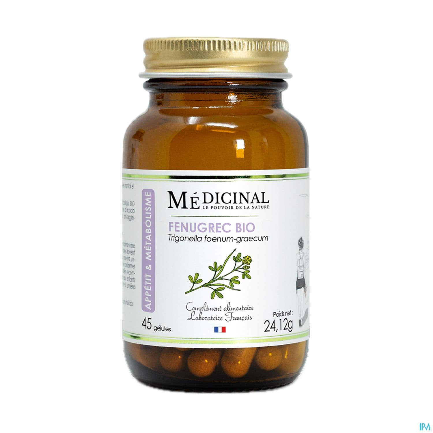 Medicinal Fenugrec Bio Gelule 45 — Pharmacie de Vienne Blois