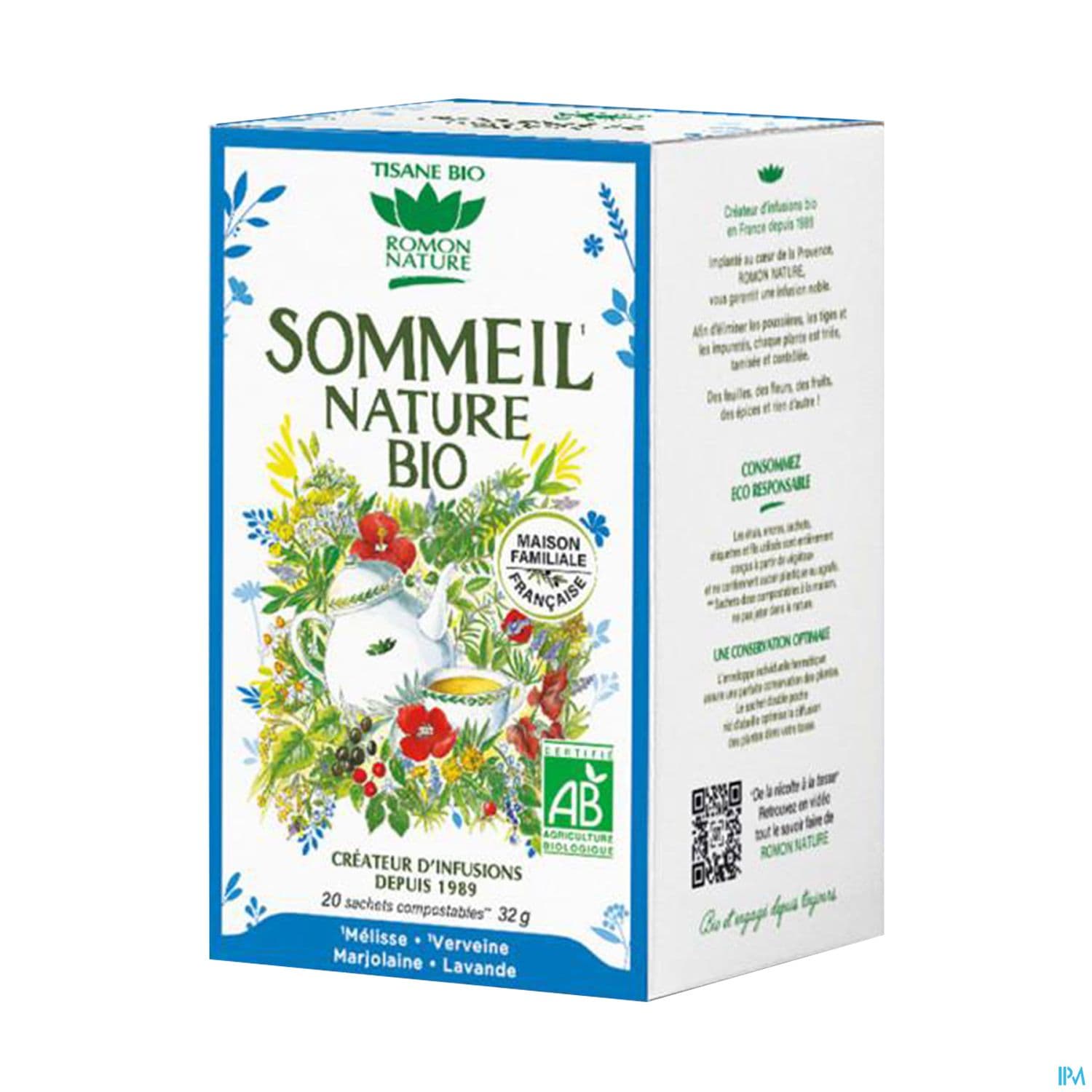 Romon Nature Complexes Sommeil Nature Bio Infusette 1g6 20 — Pharmacie Malartic