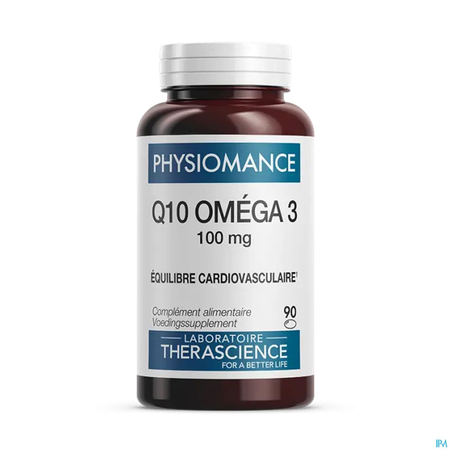 Therascience Physiomance Q10 Omega 3 100mg Capsule 90 — Pharmacie Pharmavance Ménilmontant