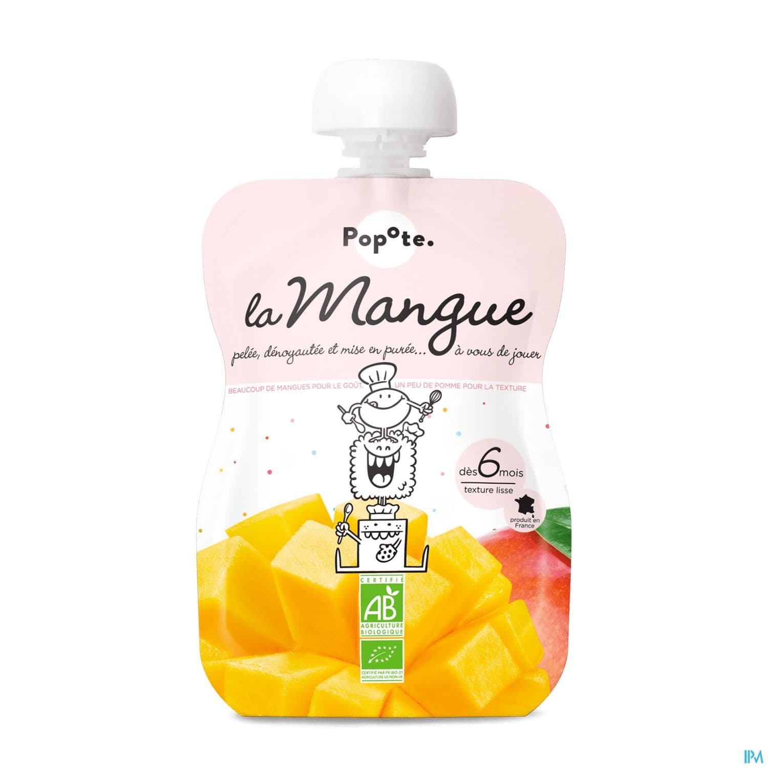 POPOTE COMPOTE MANGUE 120G — Pharmacie saint-Gilles Paris