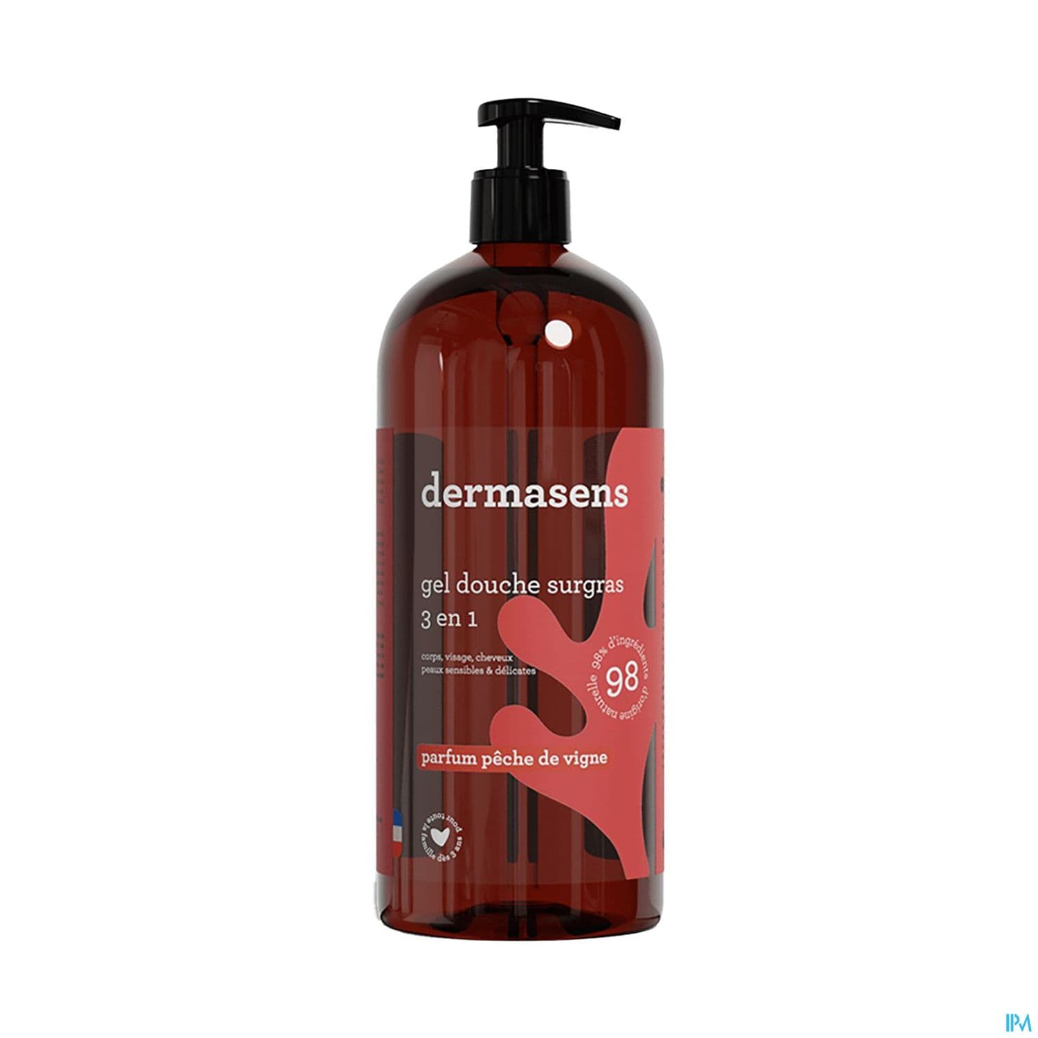 DERMASENS GEL SURG 3EN1 PECHE 1L — Pharmacie foch - Cenon