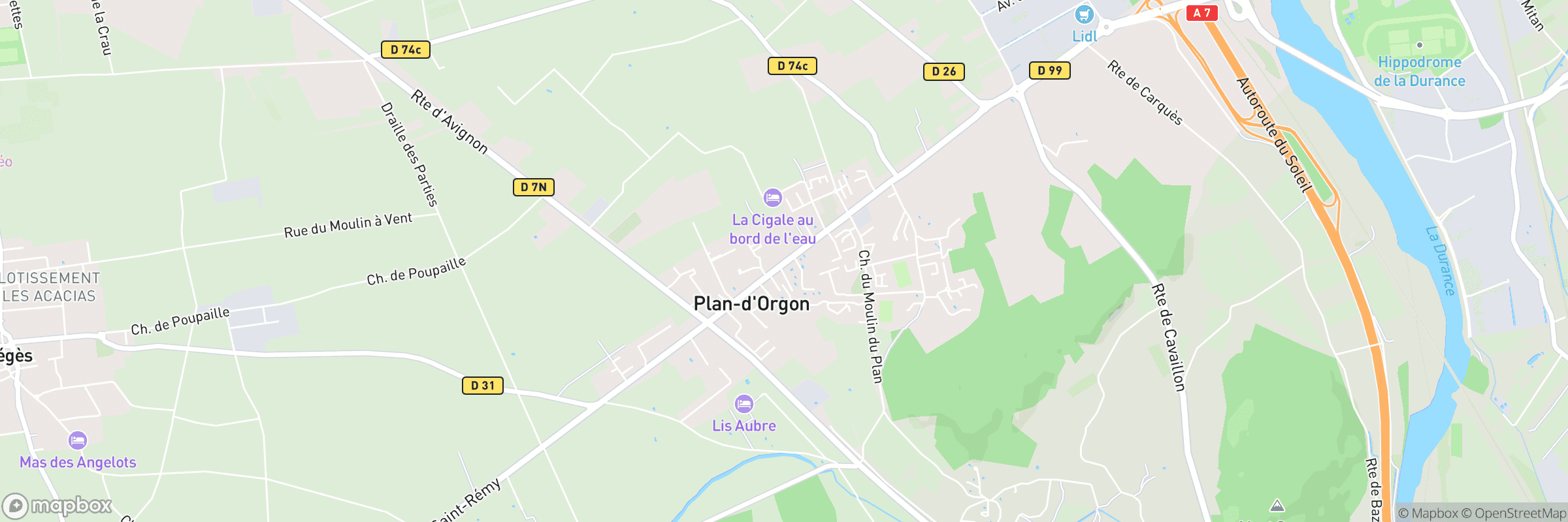 Plan D Orgon