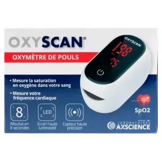OXYSCAN OXYMETRE DE POULS NEW — Pharmacie St Honoré - Amiens