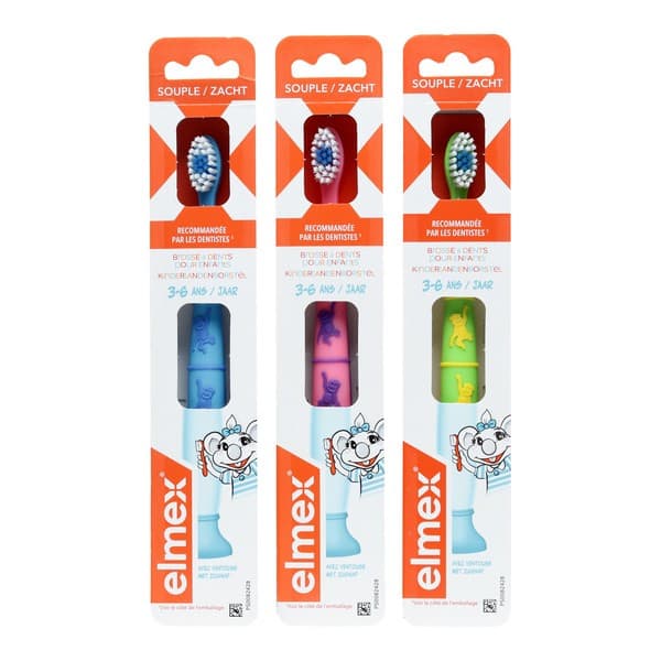 BDEN ELMEX SOUPLE ENF 3-6ANS DUO — Pharmacie Rocade by Nexum