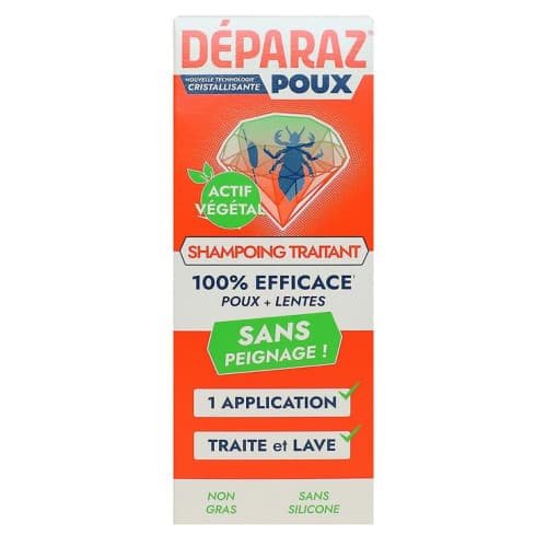 DEPARAZ POUX SHAMP TRAITANT 150ML — Pharmacie Rocade by Nexum