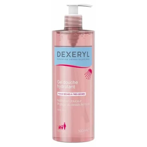 DEXERYL GEL DCHE HYDRAT FL PPE/500ML — Pharmacie centrale de la Villette 93 Pharmacie de garde 24h/24