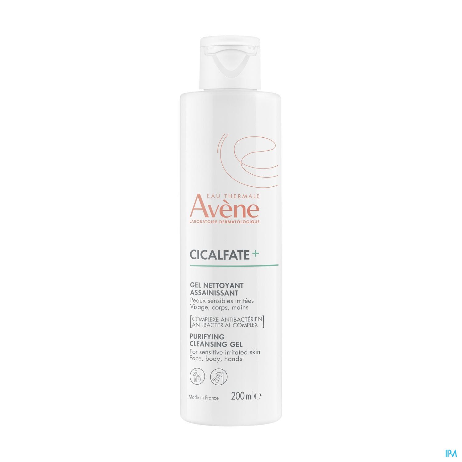 Eau Thermale Avene Cicalfate+ Gel Nettoyant Assainissant 200ml