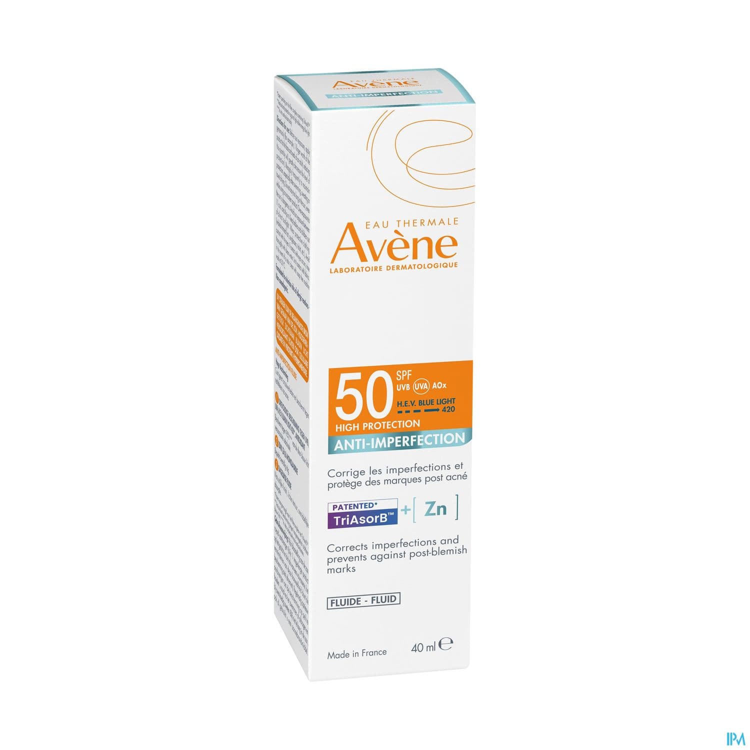 Eau Thermale Avene Solaire Antiimperfections Spf50 40ml