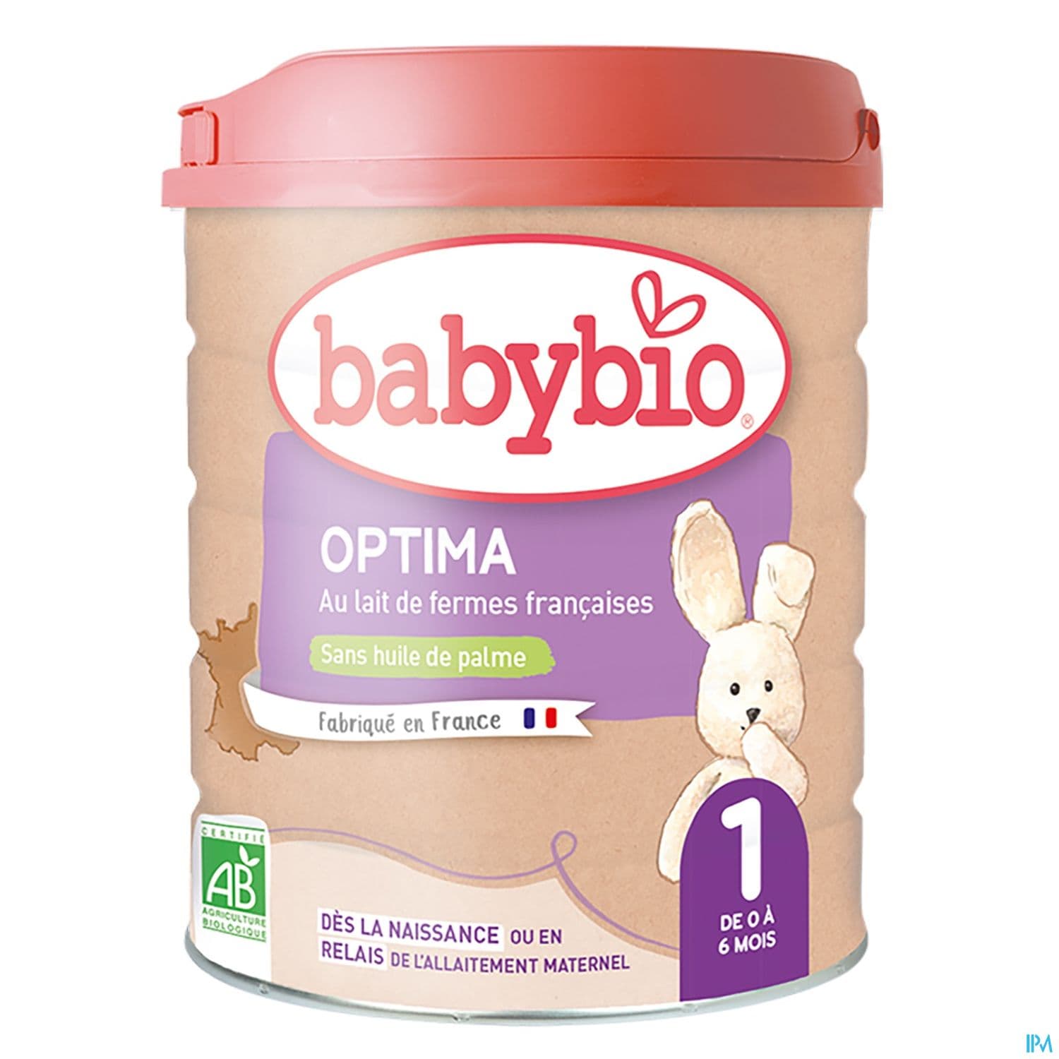 Babybio 1 Optima Bio Poudre 800g