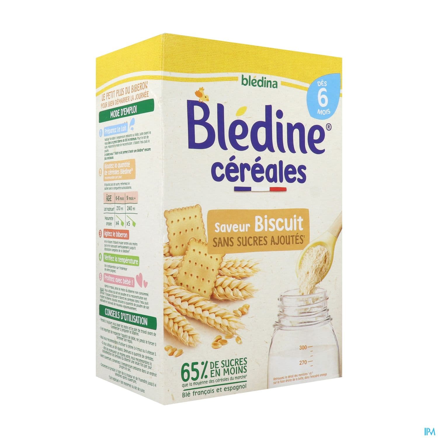 Bledine Cereales Saveur Biscuit 400g