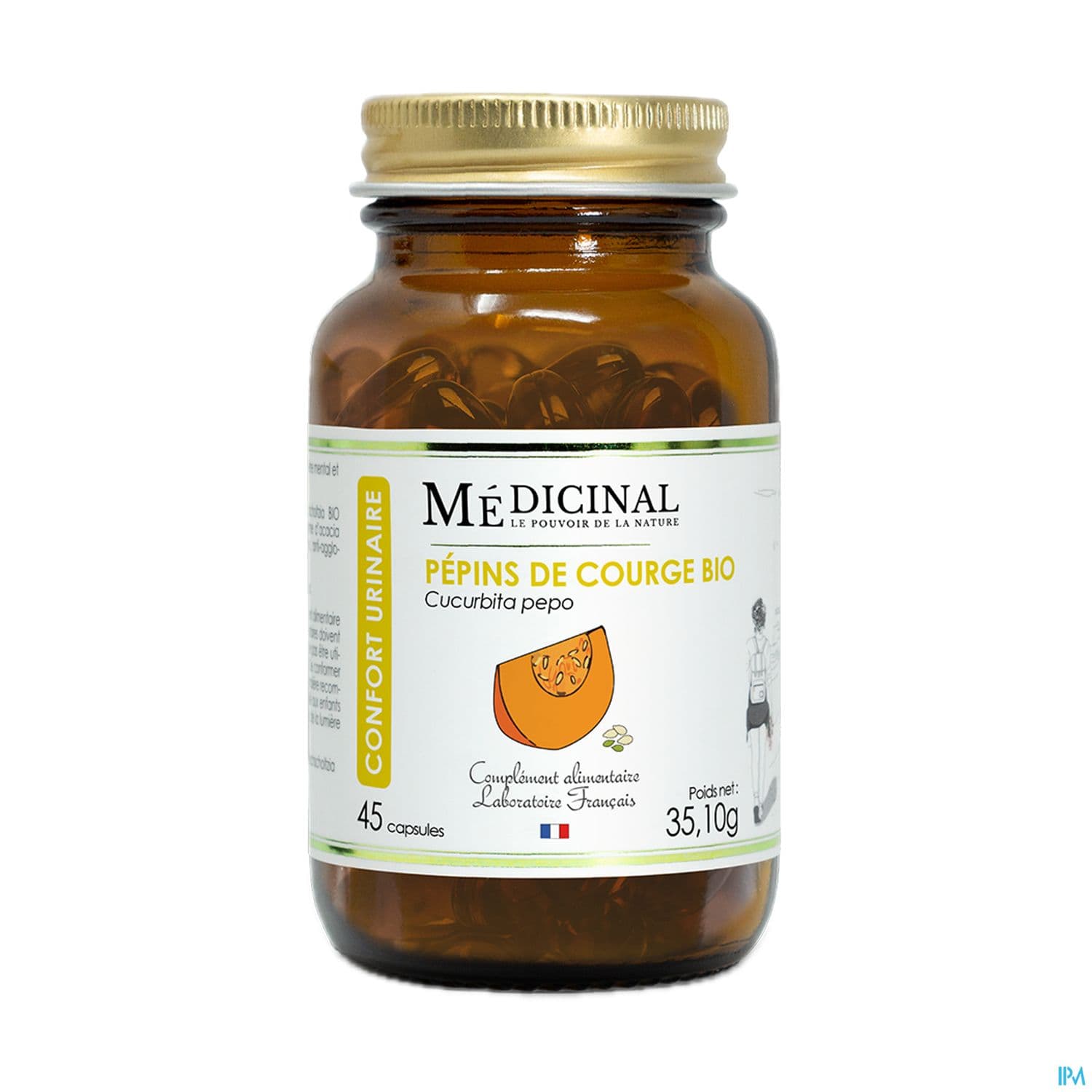 Medicinal Pepins De Courge Gelule 45 — Pharmacie St Honoré - Amiens