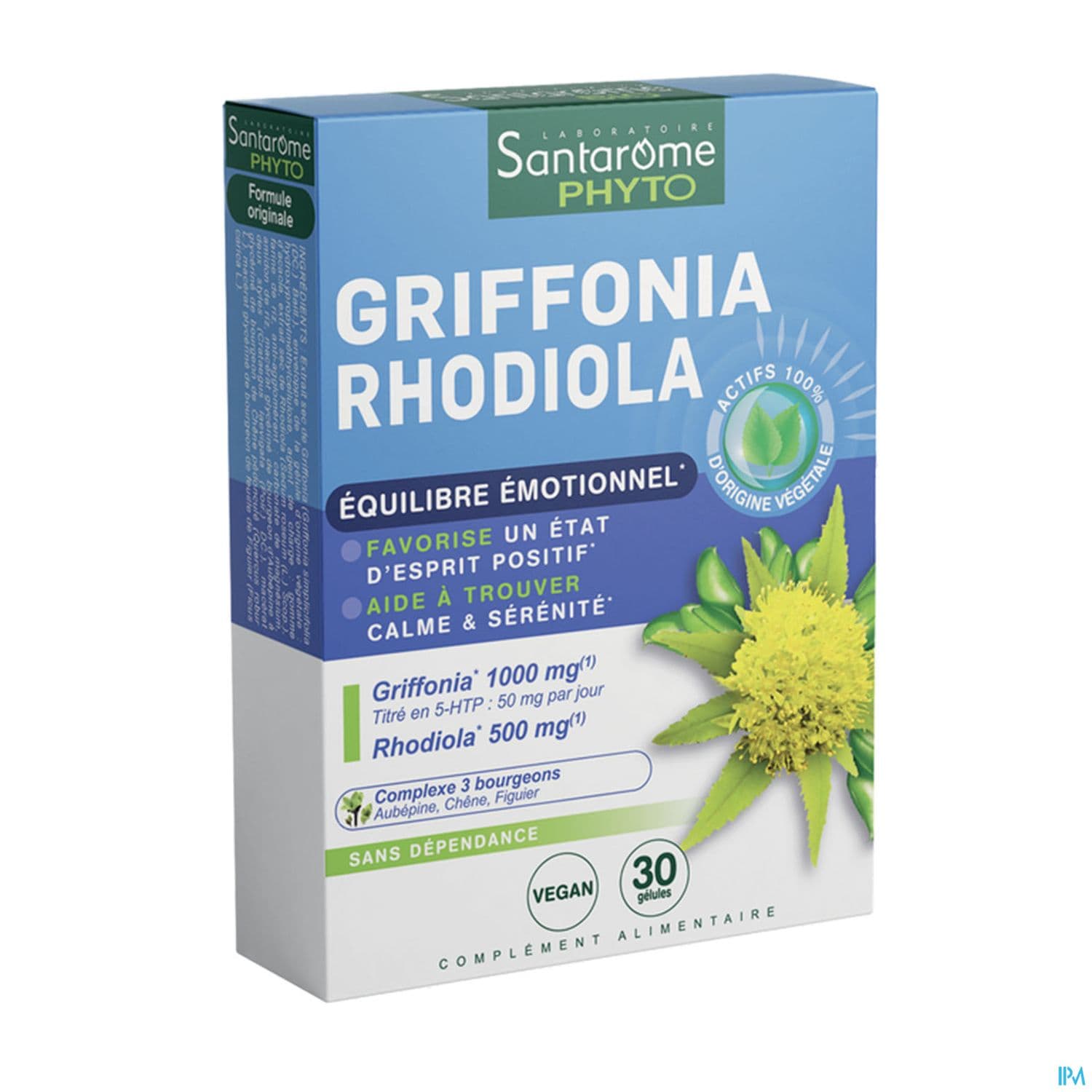 Santarome Griff Onia Rhodiola Gelule 30 — Pharmacie Pharmavance Auteuil