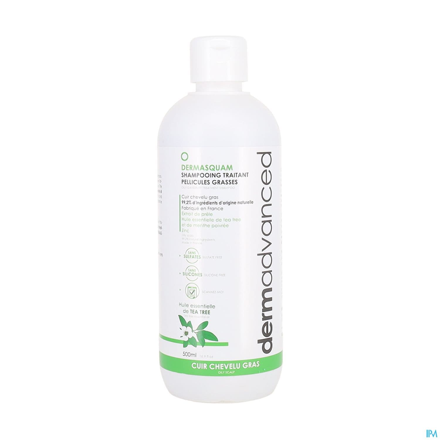 DERMASQUAM SH PELLICUL GRASS 500ML — Pharmacie Pharmavance Sacre Coeur