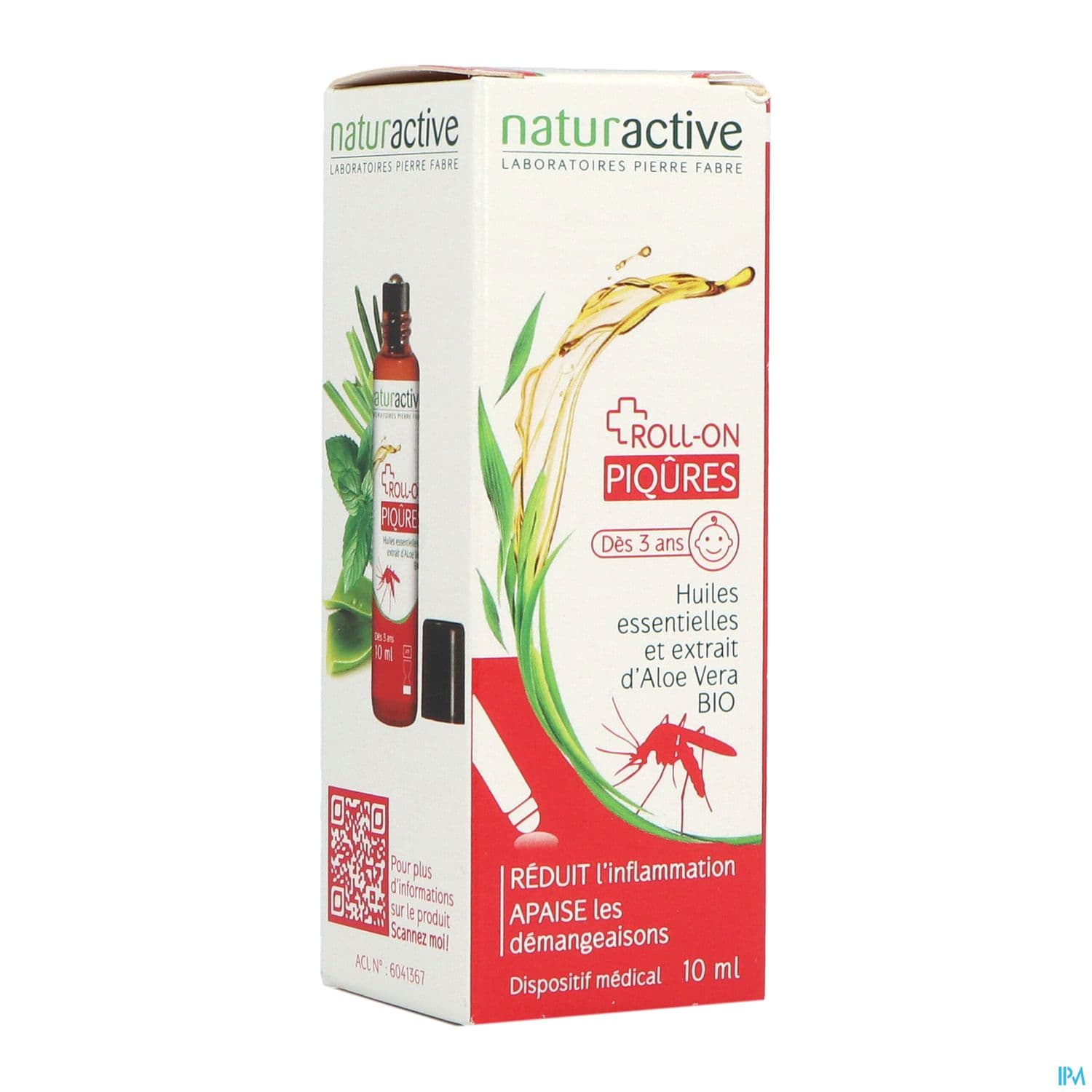 NATURACTIVE PIQURE ROLLON 10ML