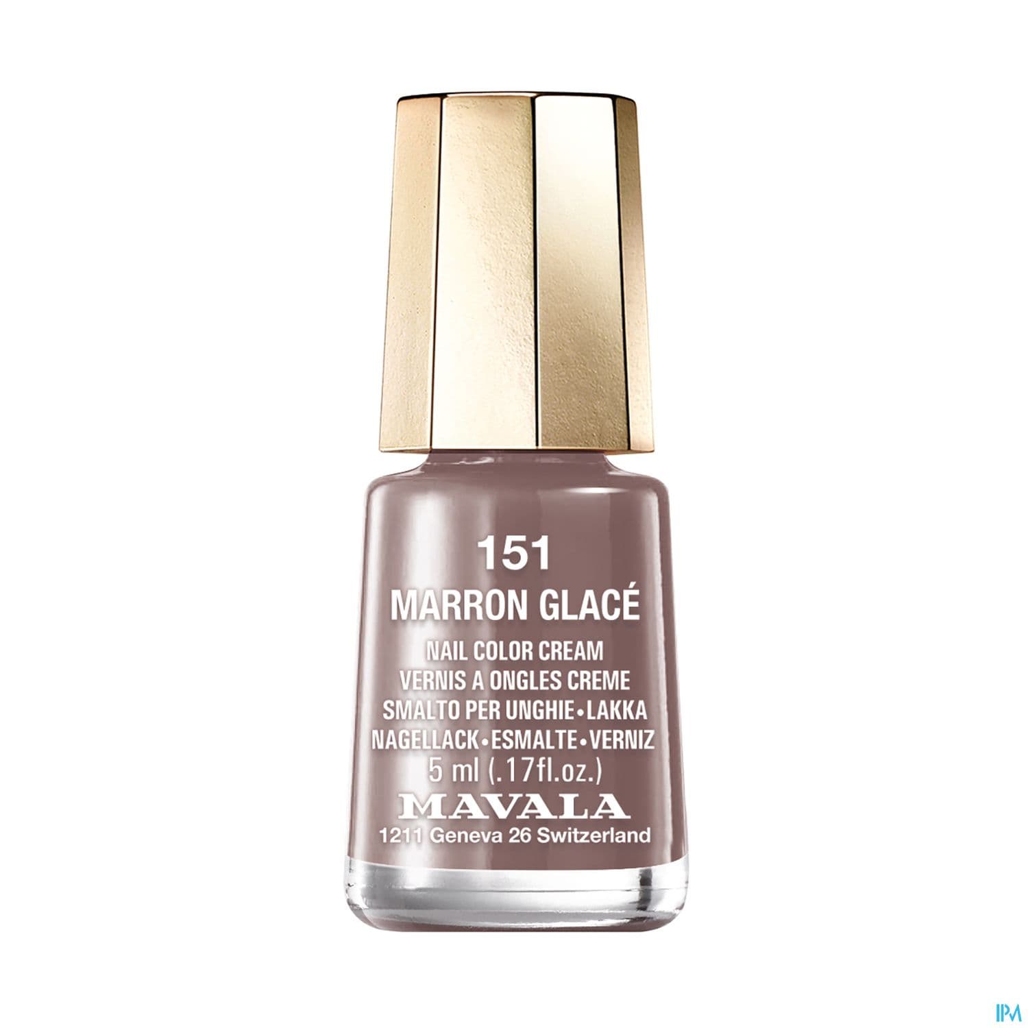 MAVALA VERNIS ONGL MARRON GLAC 151