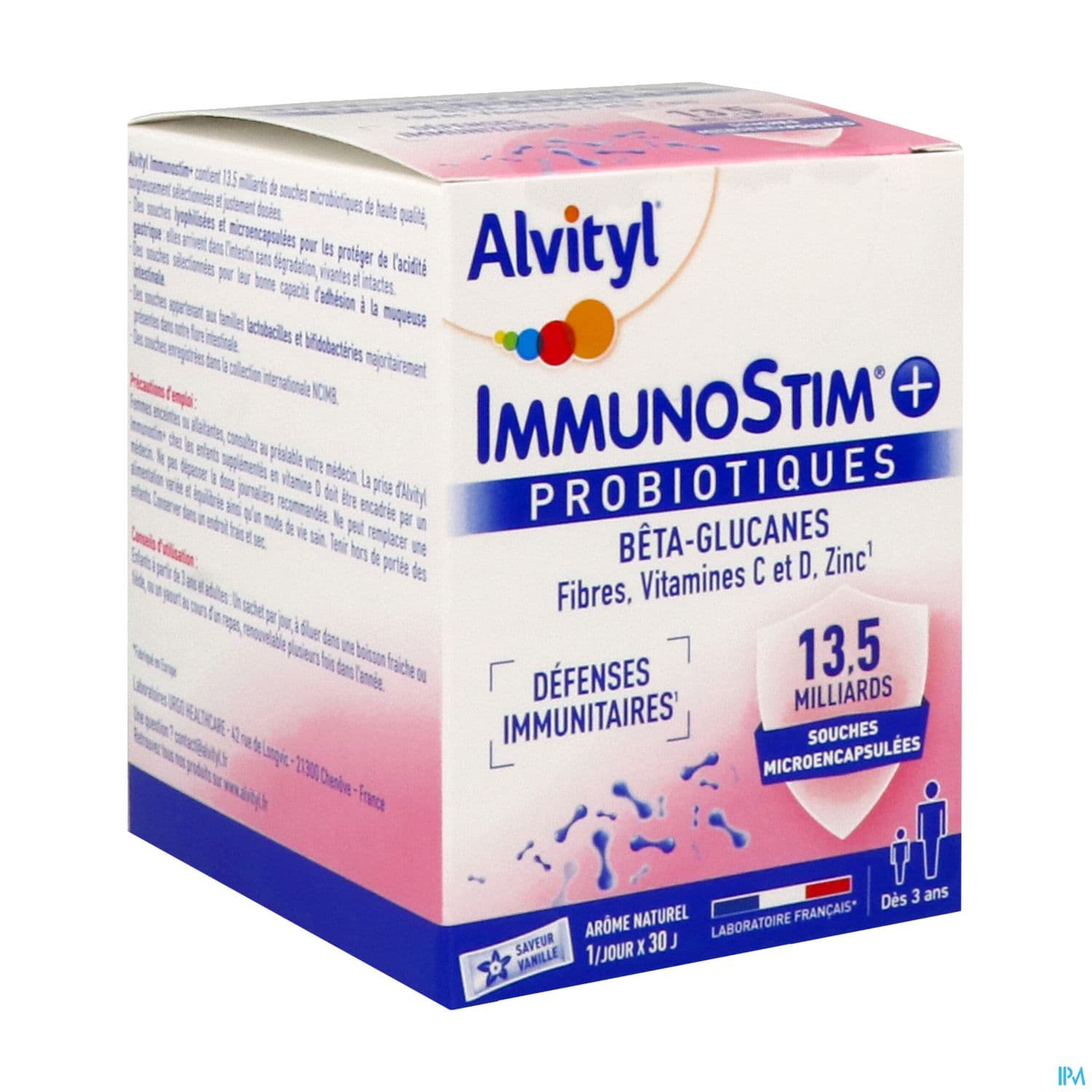 Alvityl Immunostim+ Probiotiques Stick 30