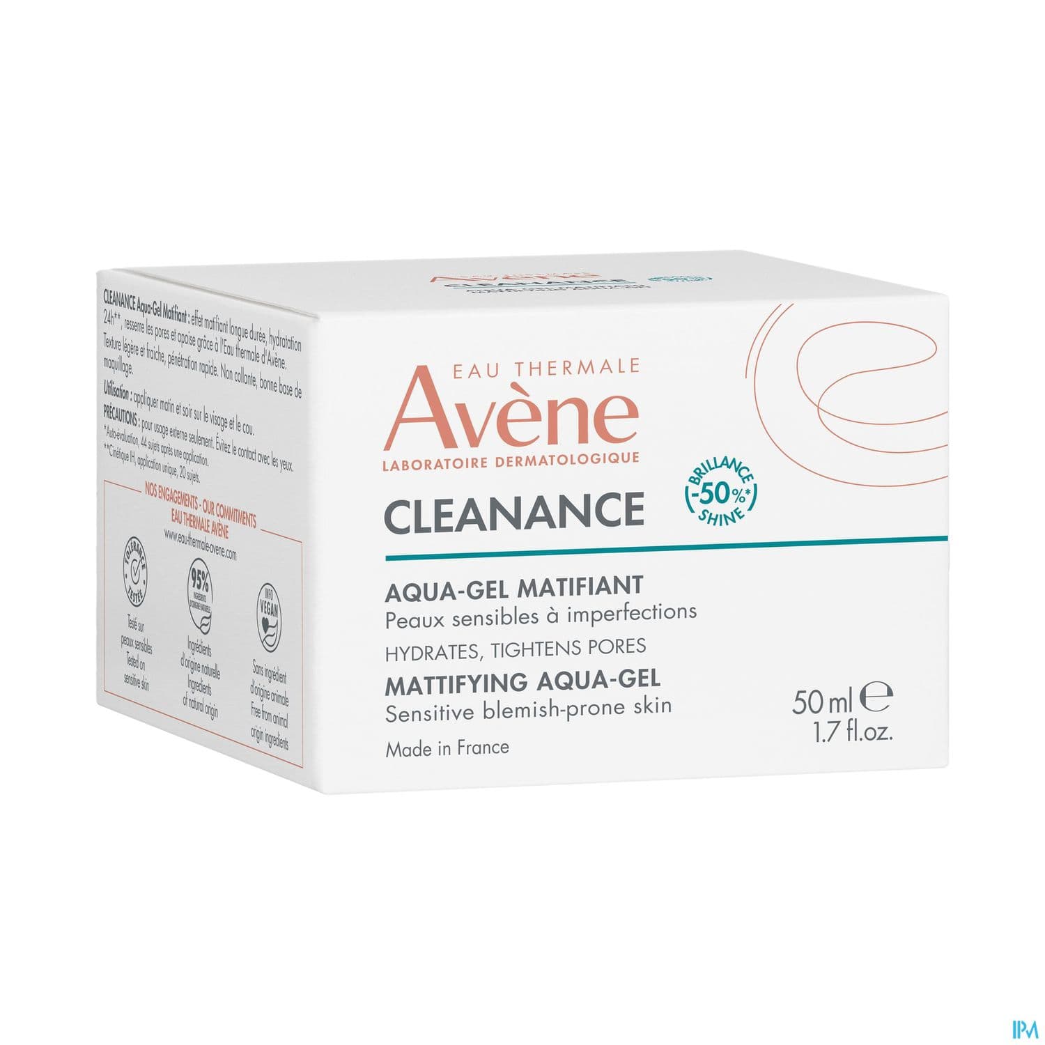 AVENE CLEANANCE AQUA GEL 50ML