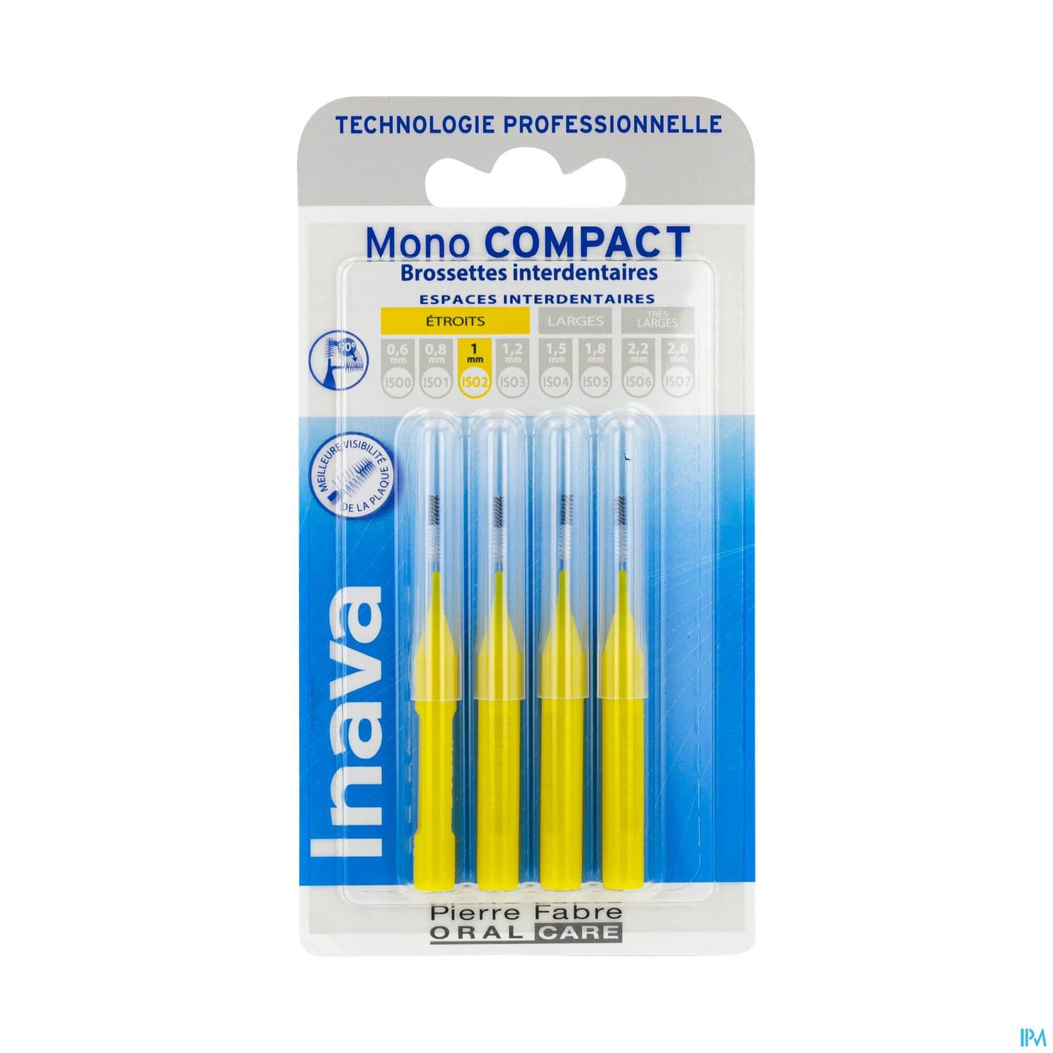INAVA BROSSETTE MONO COMP JAUNE 4