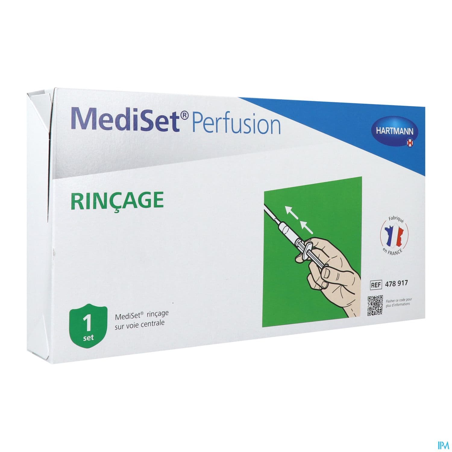 Hartmann Mediset Perfusion Set De Rincage Sur Voie Centrale