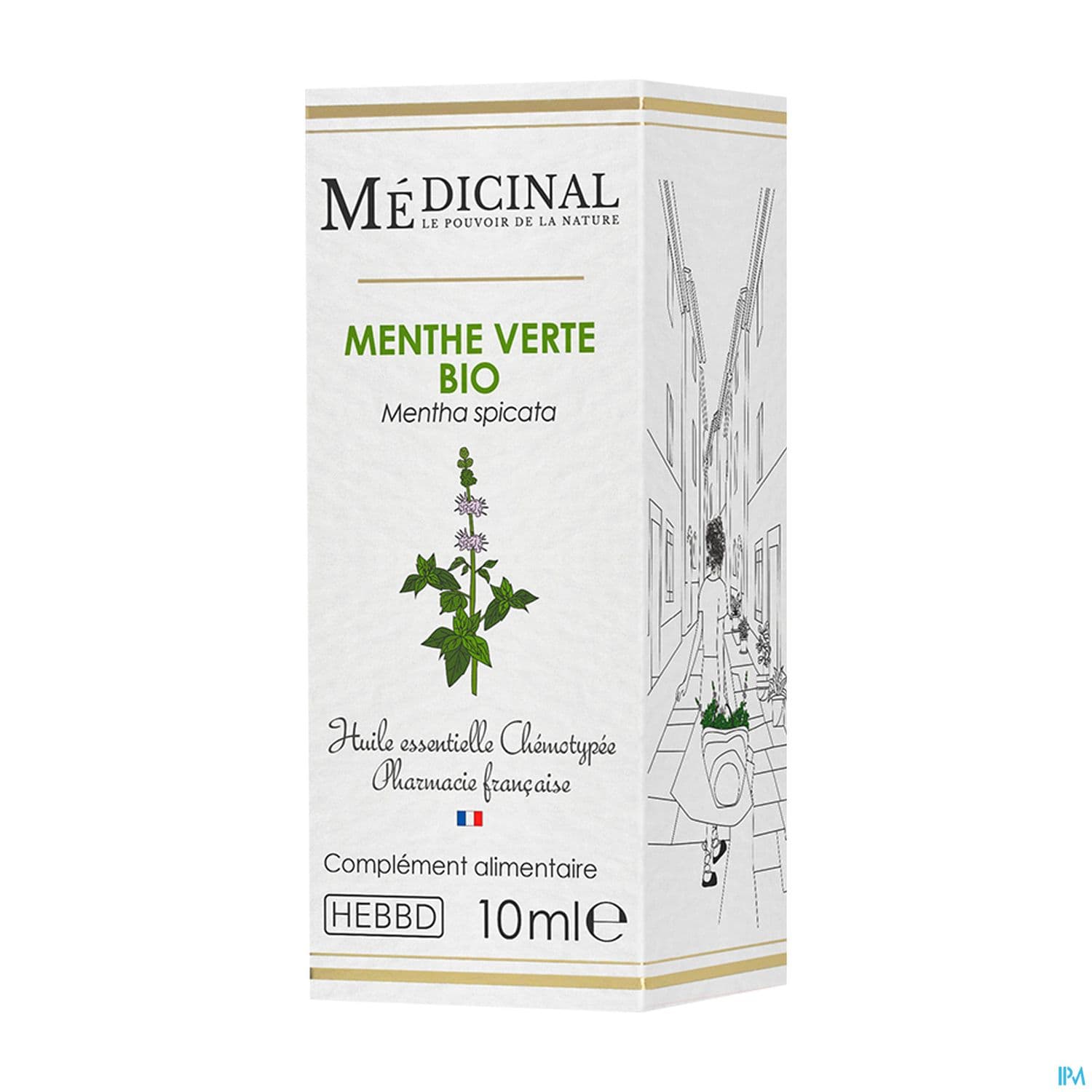 Medicinal Huile Essentielle Menthe Verte Bio 10ml — Pharmacie St Honoré - Amiens