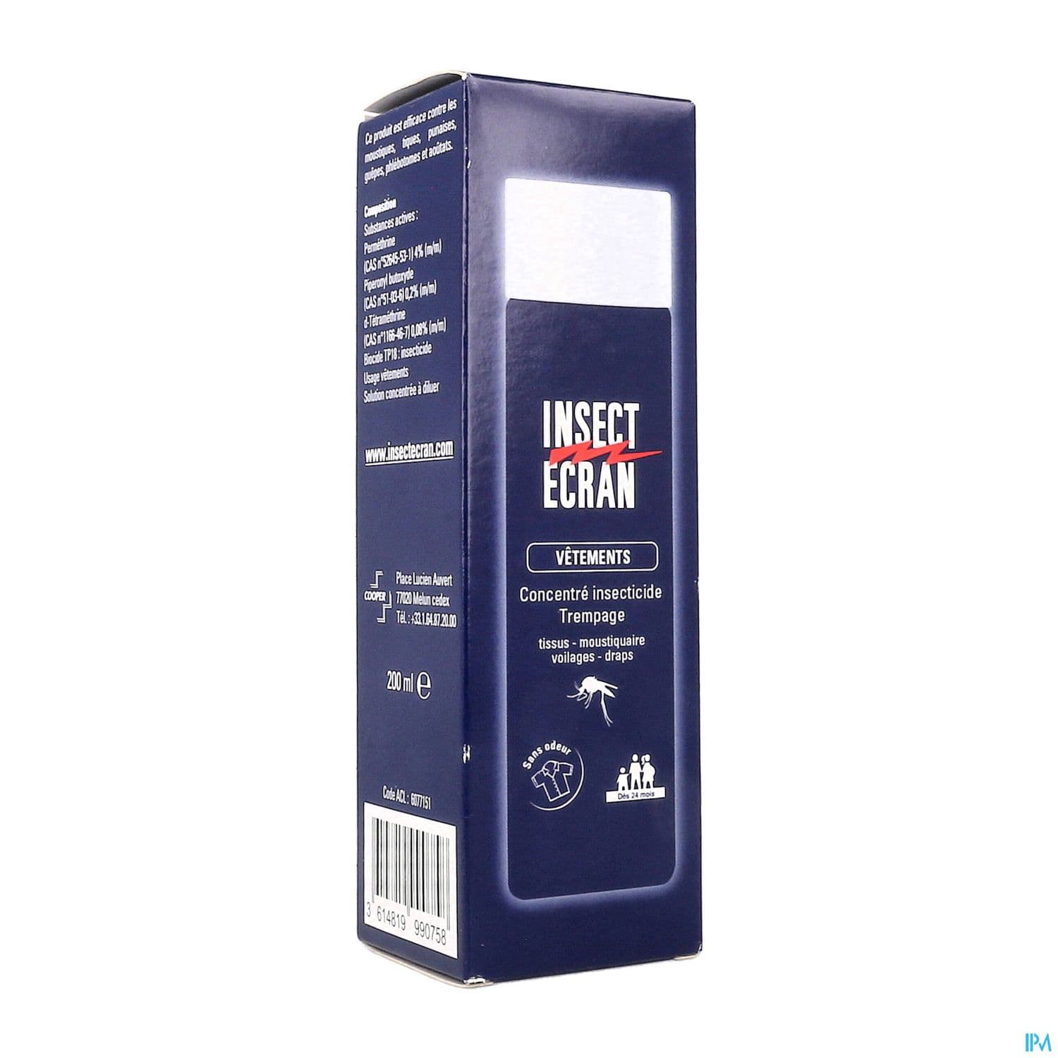 Cooper Insect Ecran Vetement Trempage 200ml