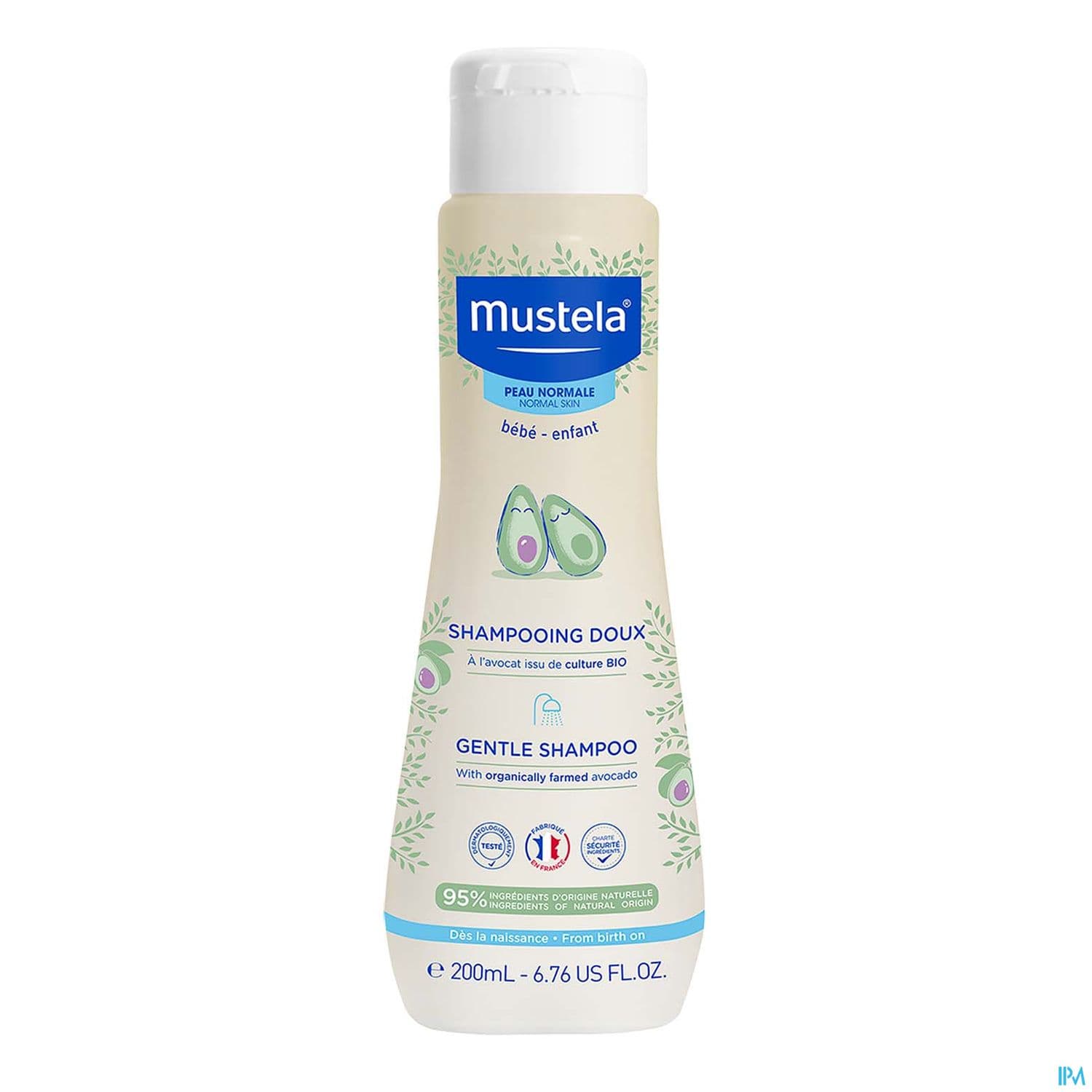 Mustela Bebe Enfant Shampooing Doux A l Avocat Bio 200ml