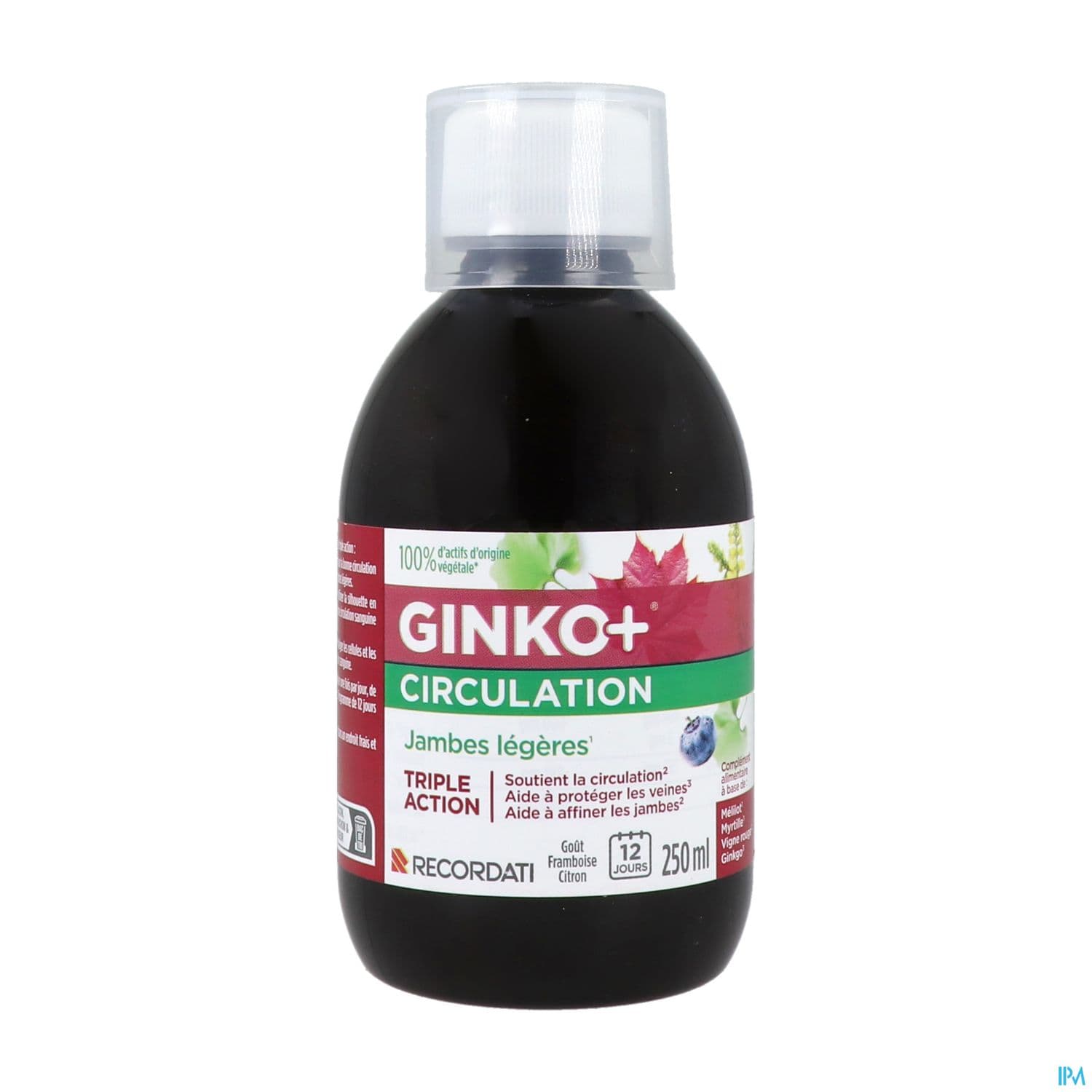 Ginko+ Circulation Jambes Lourdes Solution Buvable 250ml