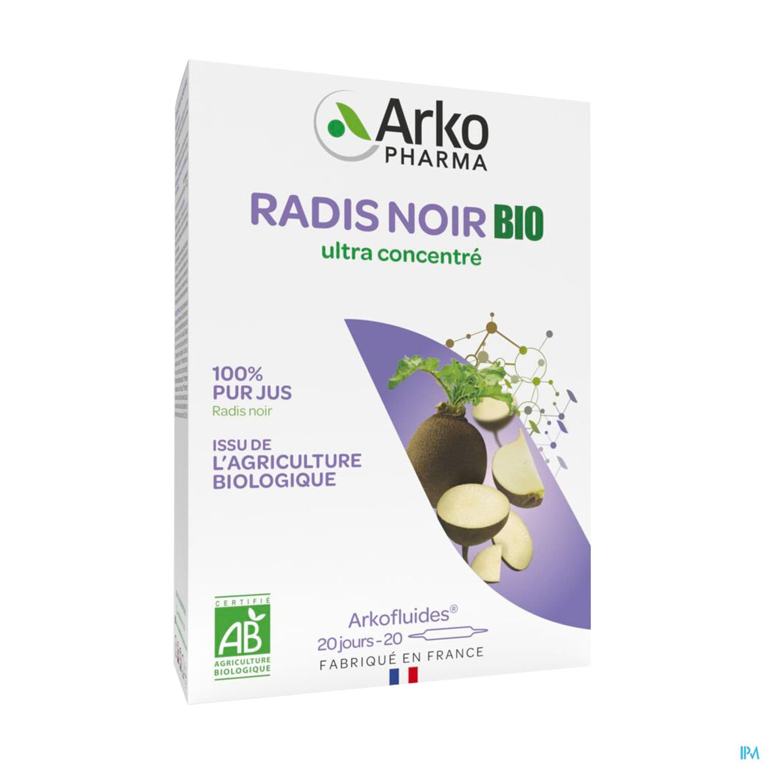 ARKOFL RADIS NOIR BIO AMP 20 X10ML
