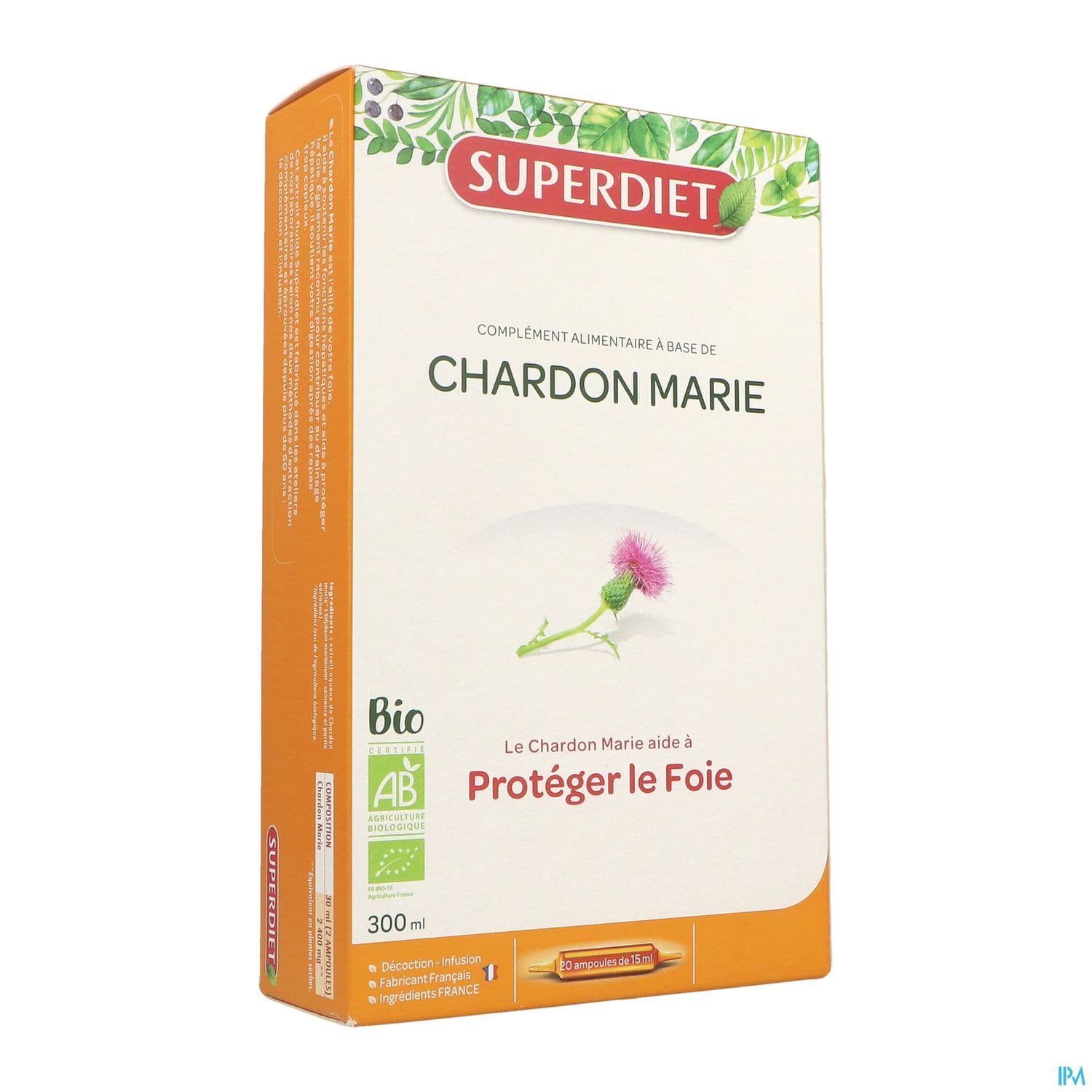 SUPERDIET CHARDON MARIE BIO AMP20
