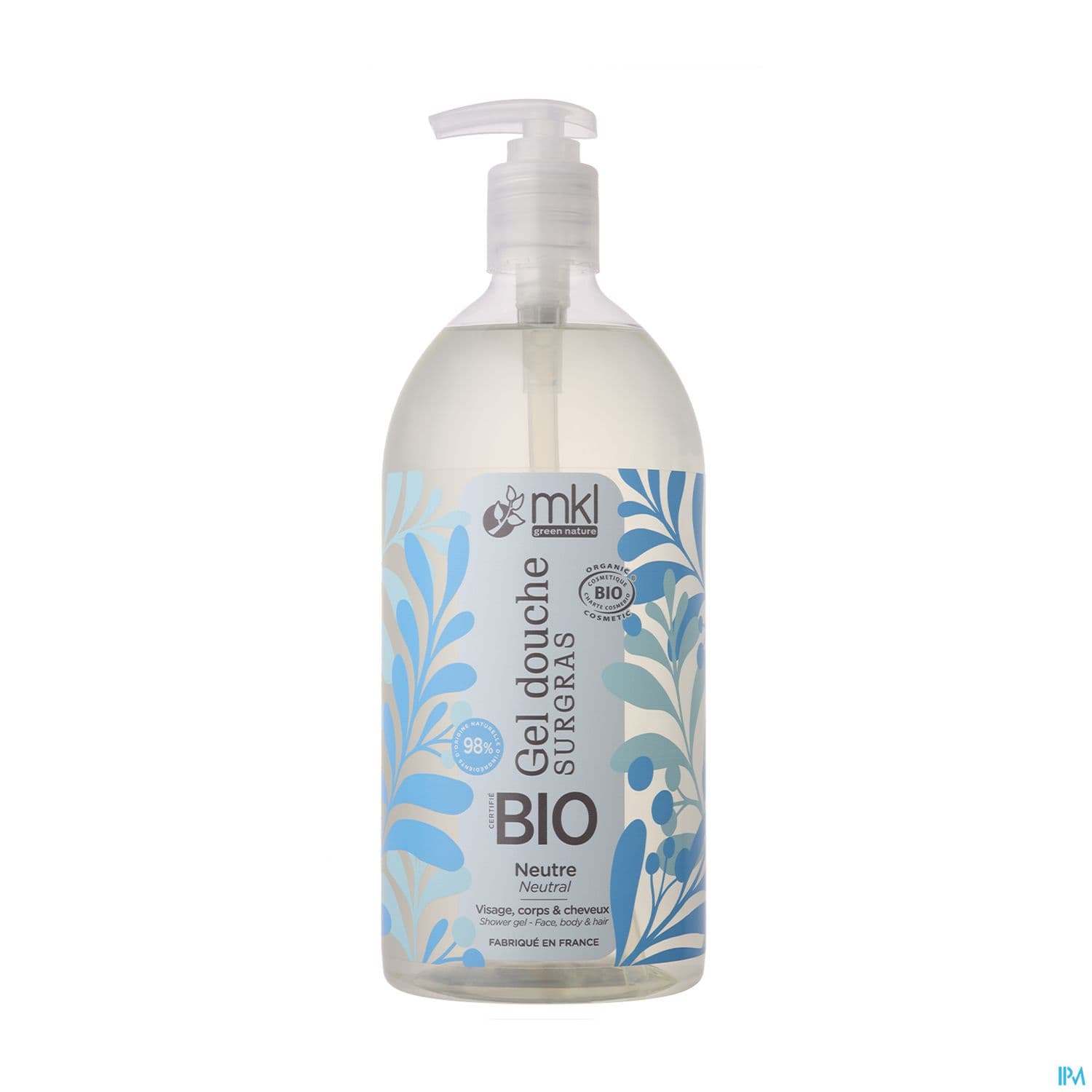 MKL GEL DCH NEUTRE BIO 1L — Pharmacie St Honoré - Amiens