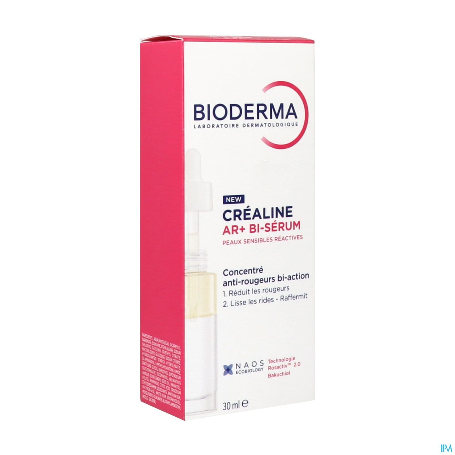 Bioderma Crealine Ar+ Bi Serum Concentre Antirougeurs Biaction 30ml