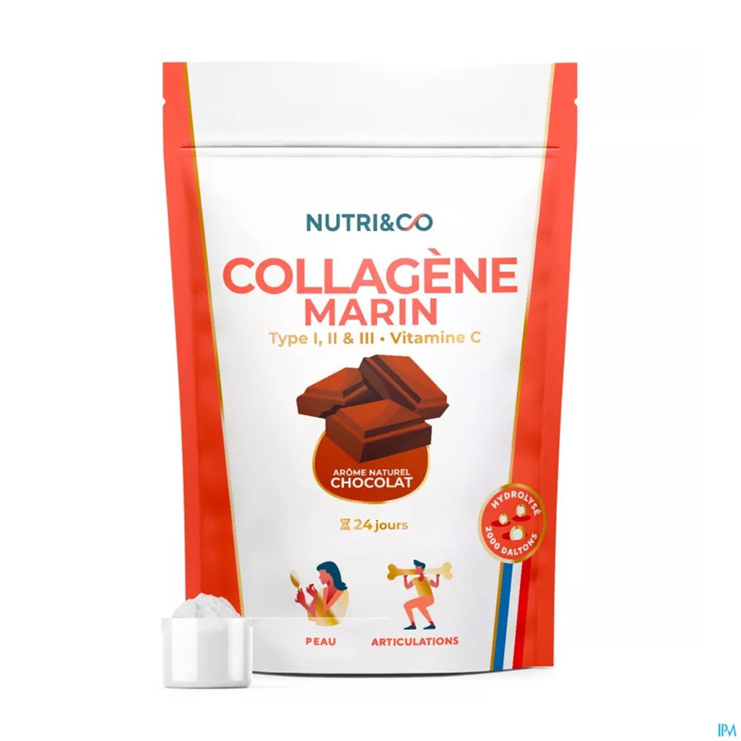 NUTRI&CO COLLAGENE CHOCOLAT 240G — Pharmacie La Bonne Mère