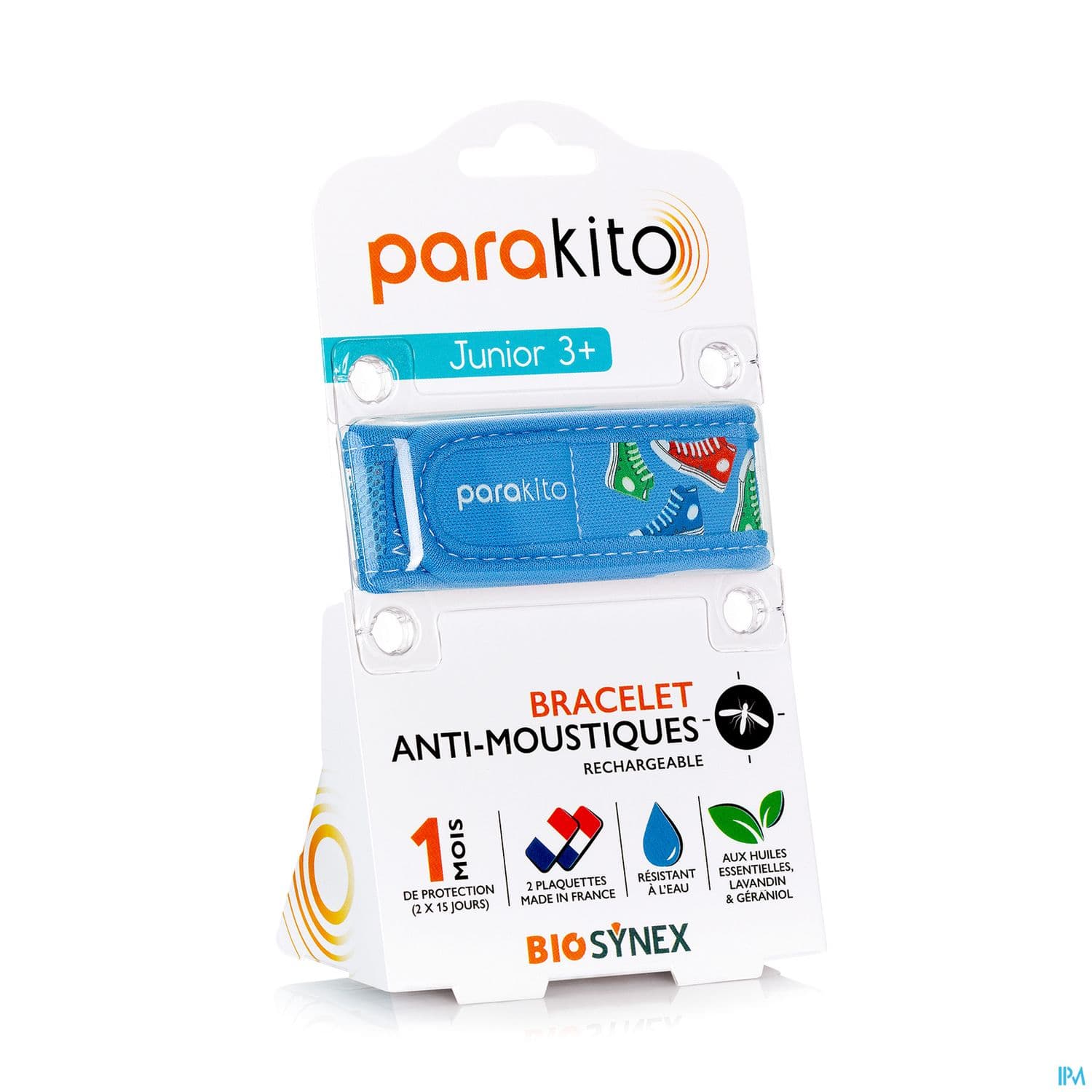 Parakito Bracelet Antimoustique Rechargeable Junior Baskets