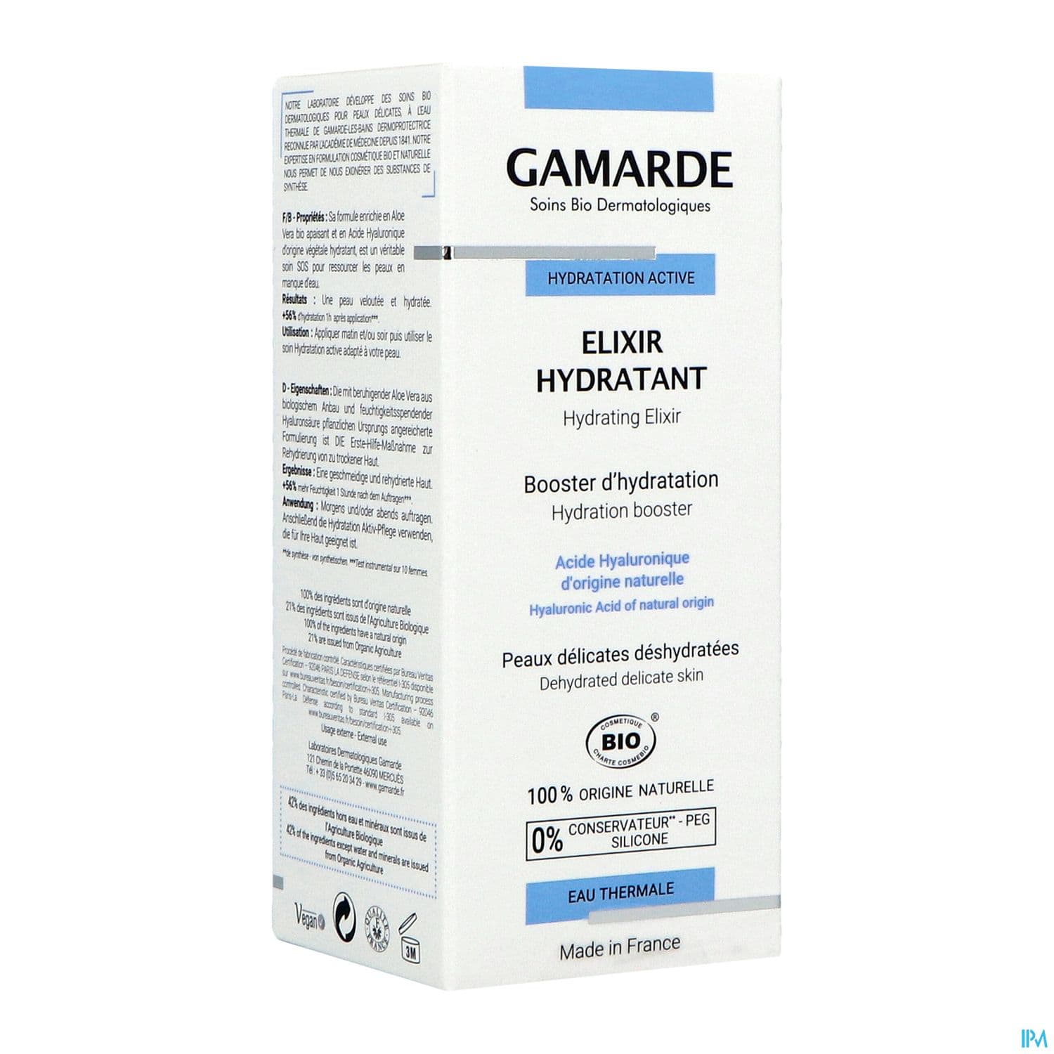 GAMARDE HYDR ACTIVE ELIXIR 30ML