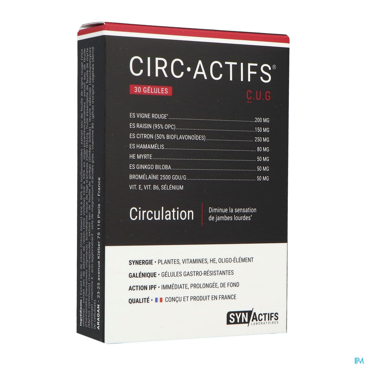 SYNACTIFS CIRCACTIFS GELUL 30