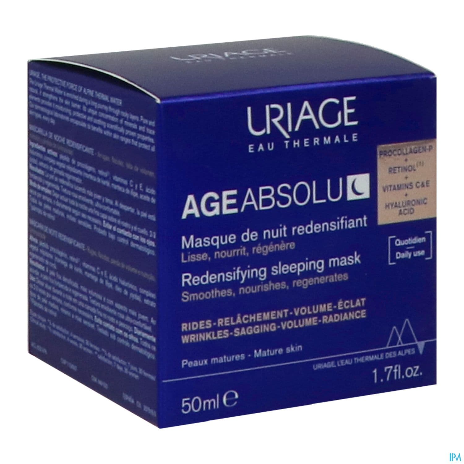 URIAGE AGE ABSOLU MASQ NUIT 50ML