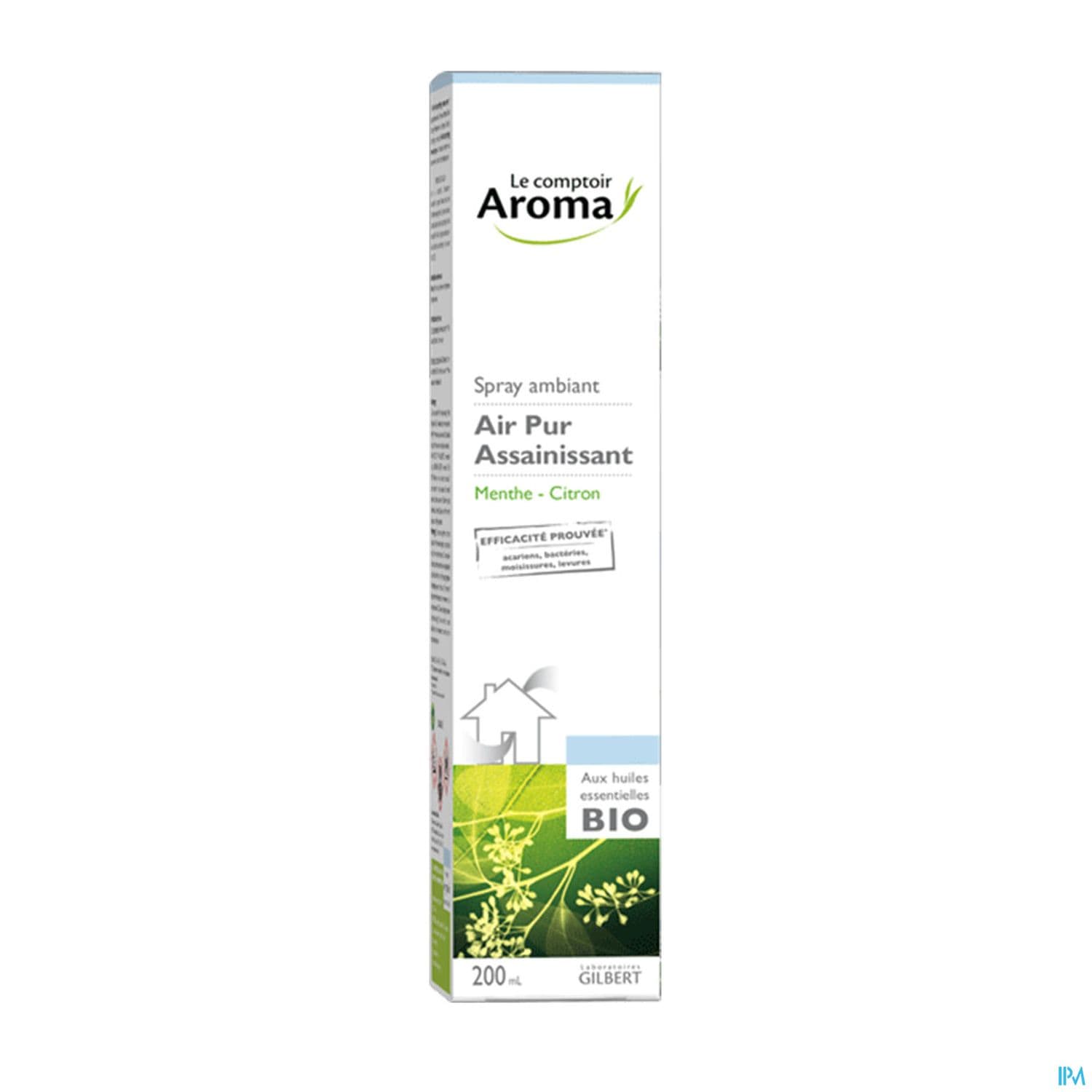 Le Comptoir Aroma Spray Air Pur Menthe Citron Bio 200ml