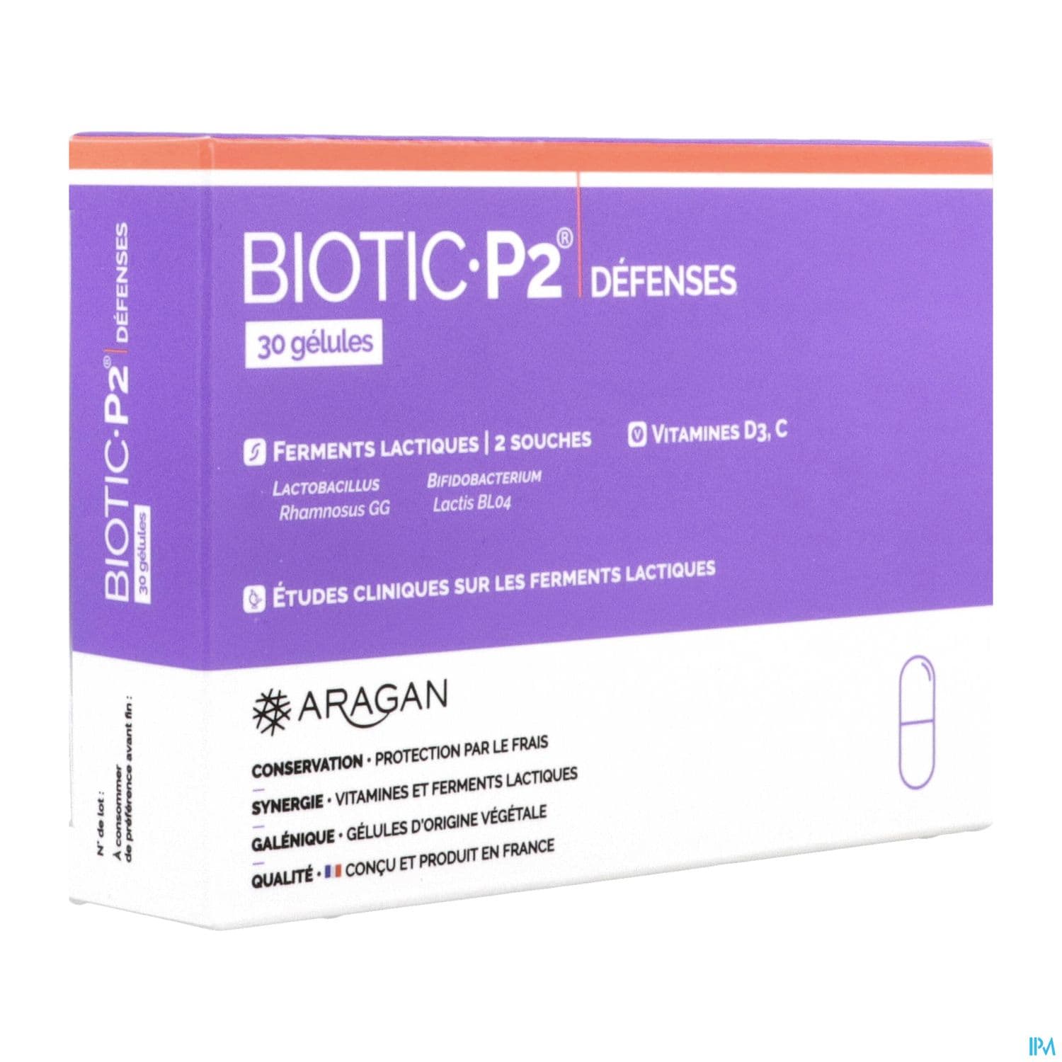 Aragan Biotic P2 Defense Gelule 30