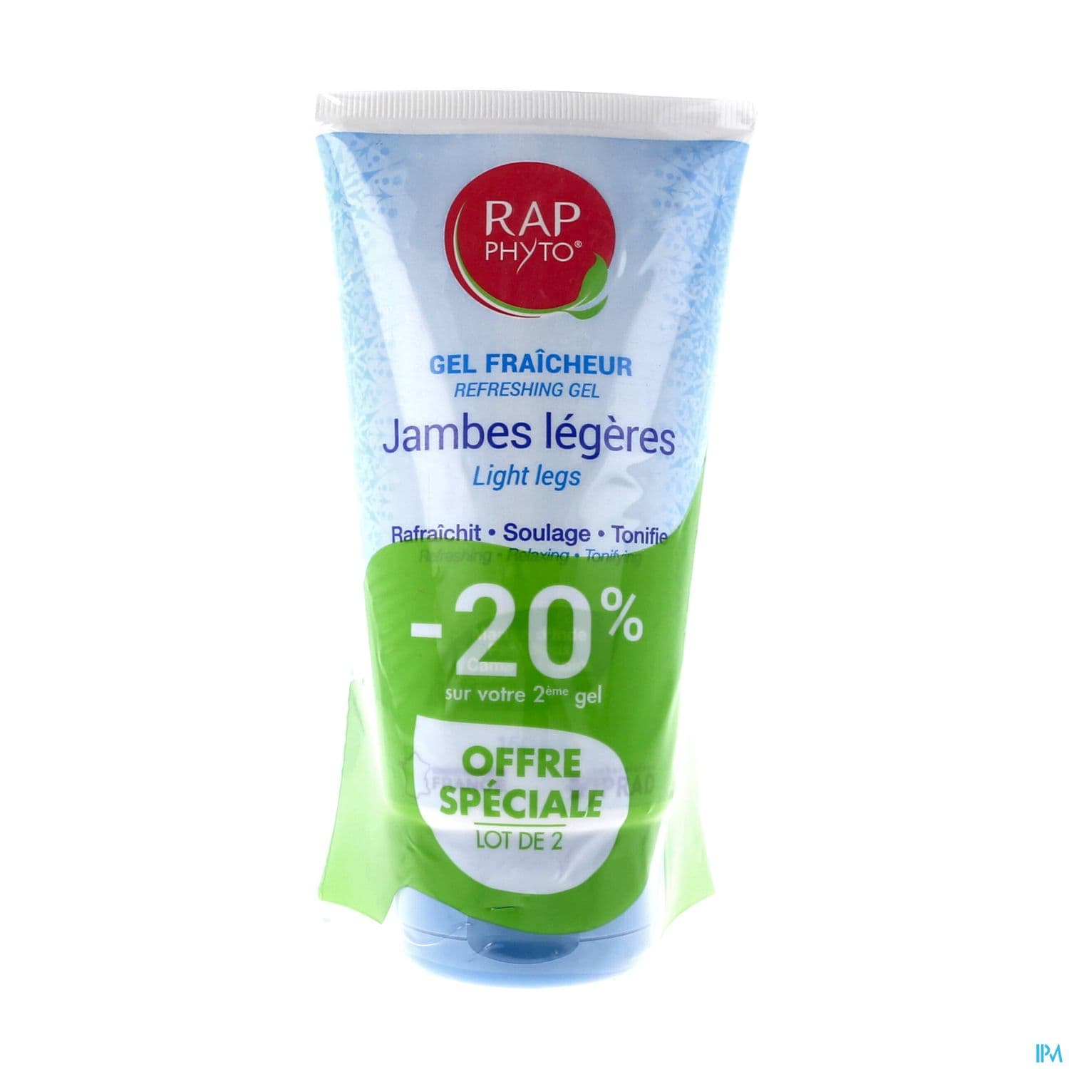 RAP PHYTO GEL FRAICH MENT 150ML X2